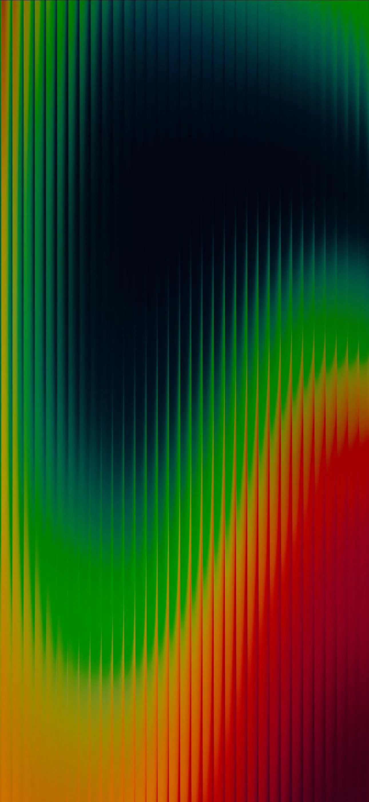 Abstract Rainbow Gradient Waves in Vibrant Smooth Form