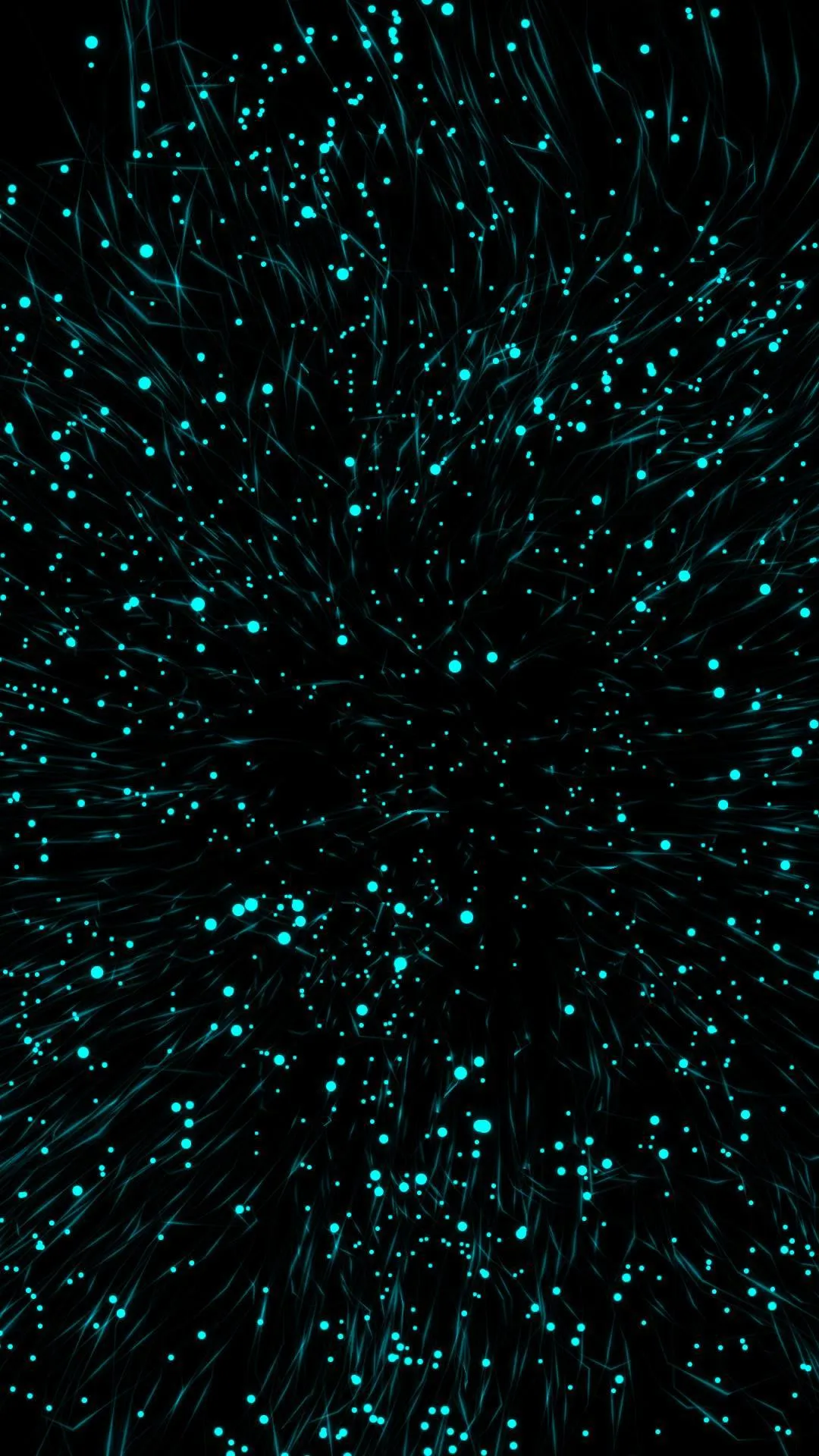 Abstract Starry Sky in a Dark Galactic Scene Wallpaper