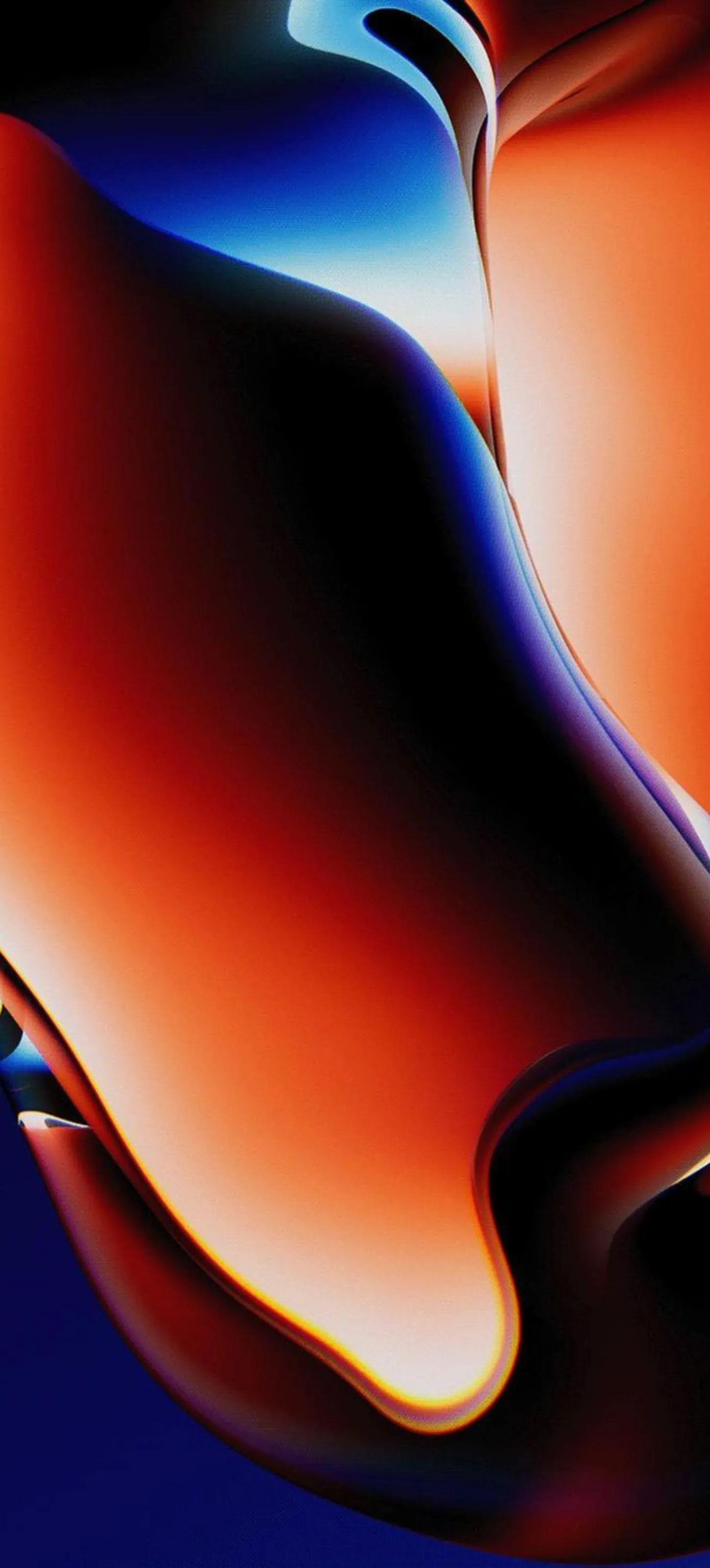 Abstract Swoosh of Black Red and White Gradients Wallpaper