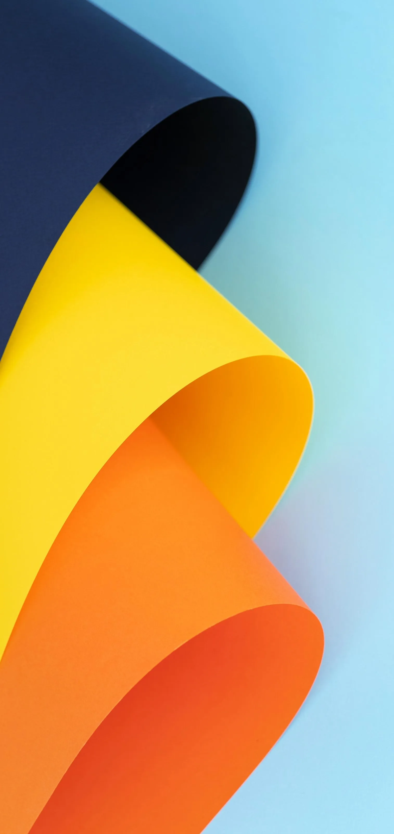 Abstract Yellow Blue Waves in Smooth Gradient Flow