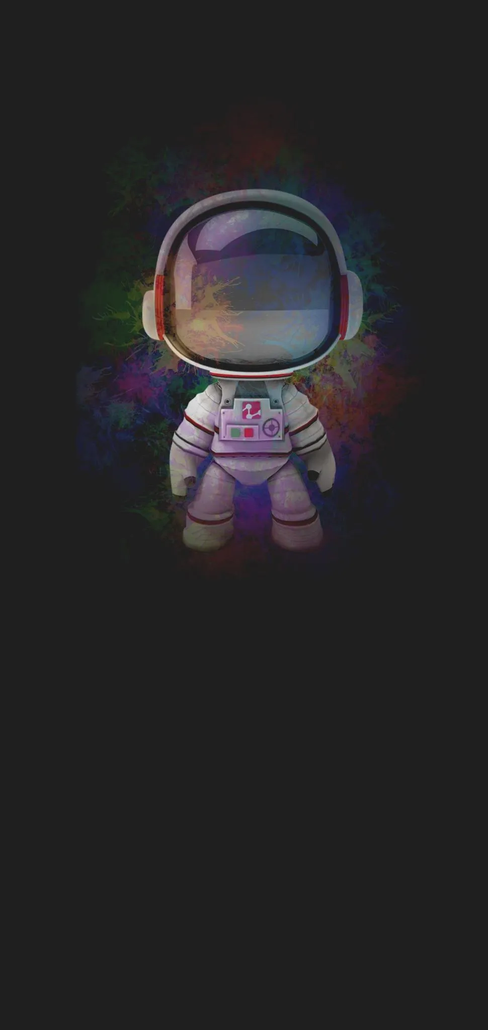 Adorable Astronaut Illustration for Creative Display