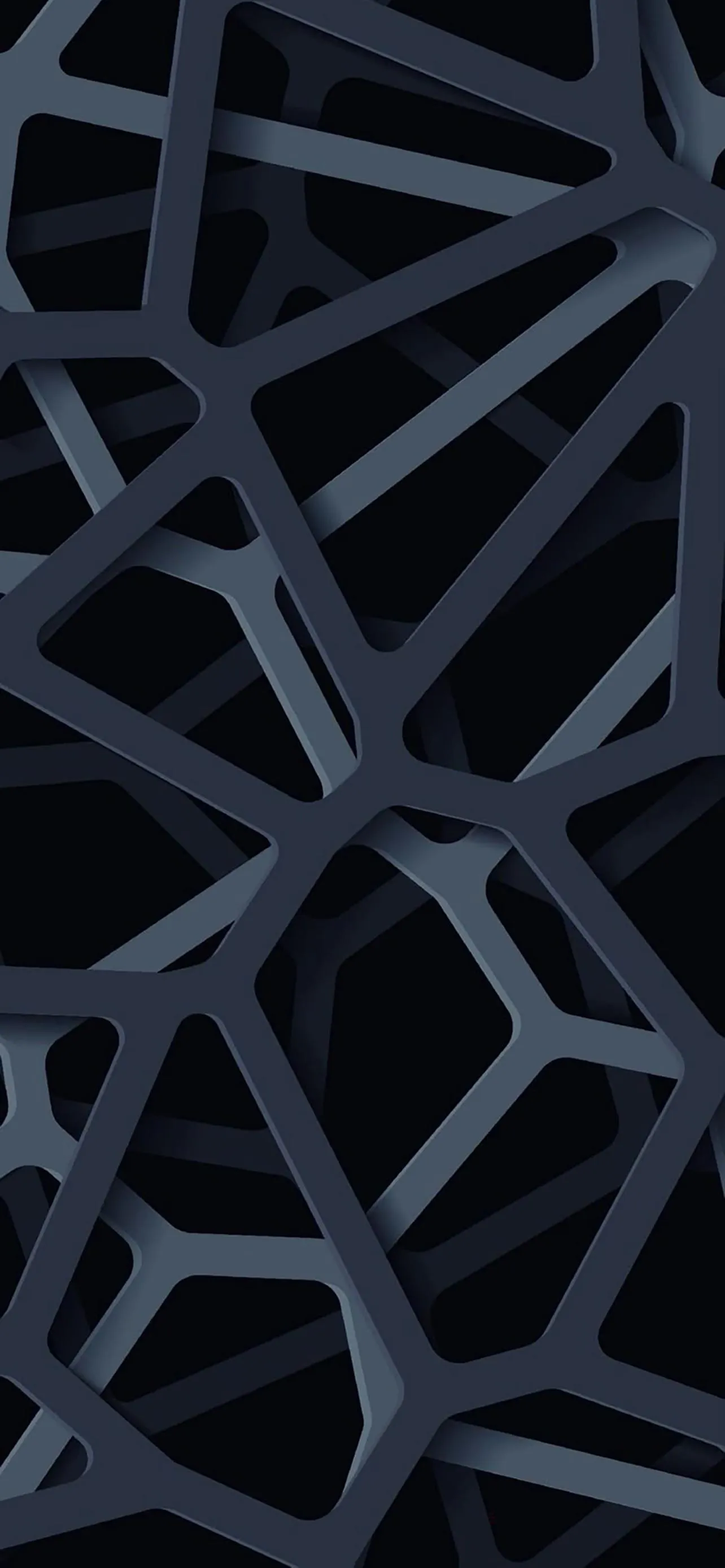 Black Mesh Pattern with Modern Abstract Design Wallpaper