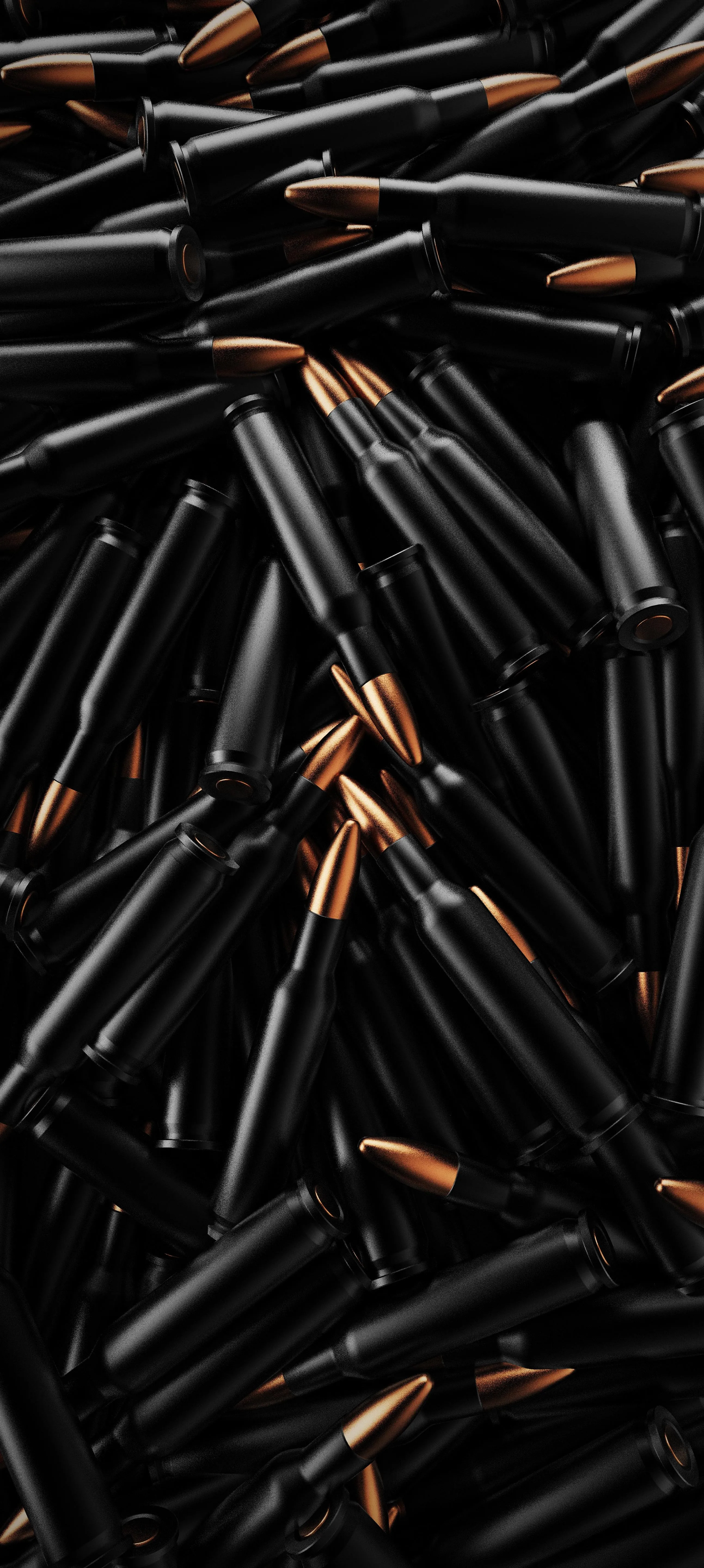 Black Pencil Tips Artistic Pattern for Creative Mobile Theme