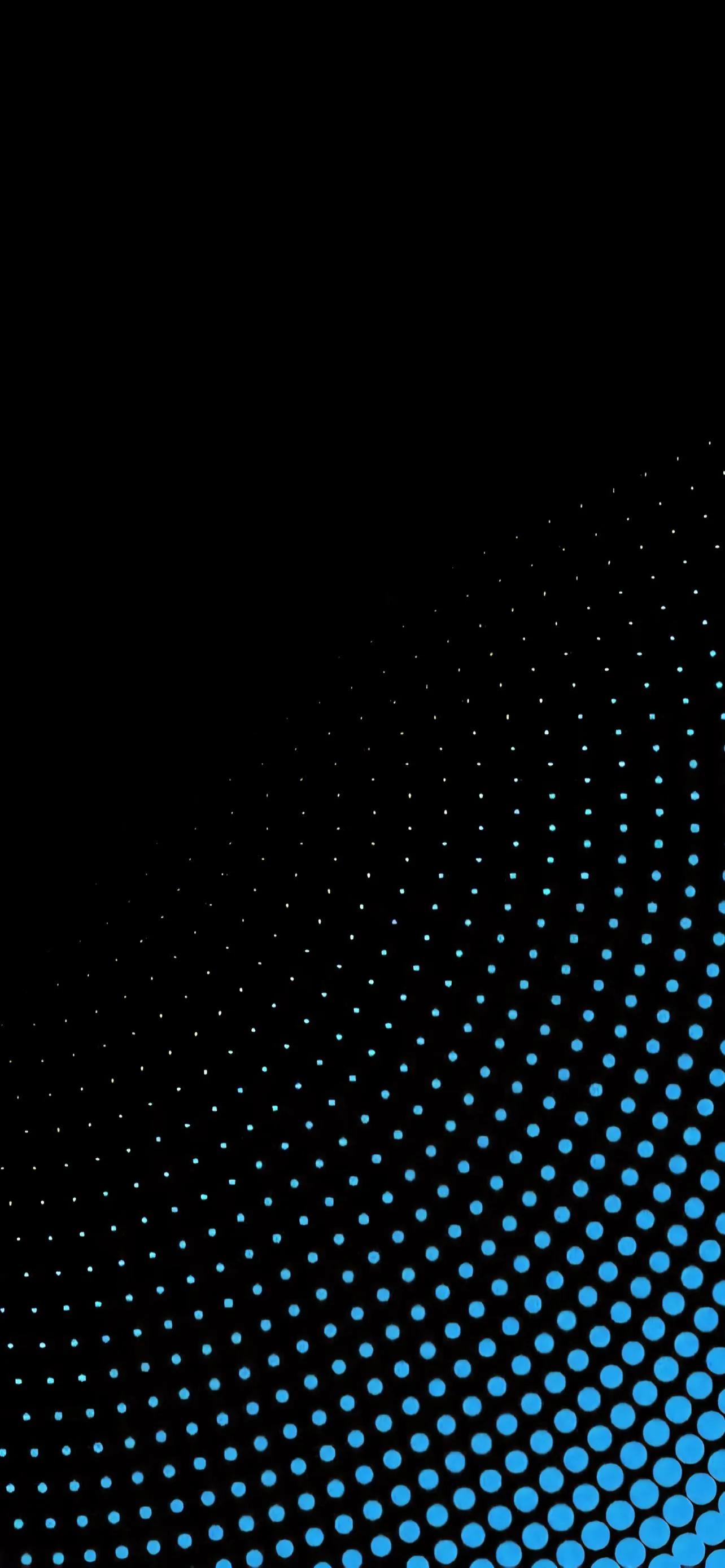 Blue Digital Pattern Design for Sleek Mobile Look Wallpaper