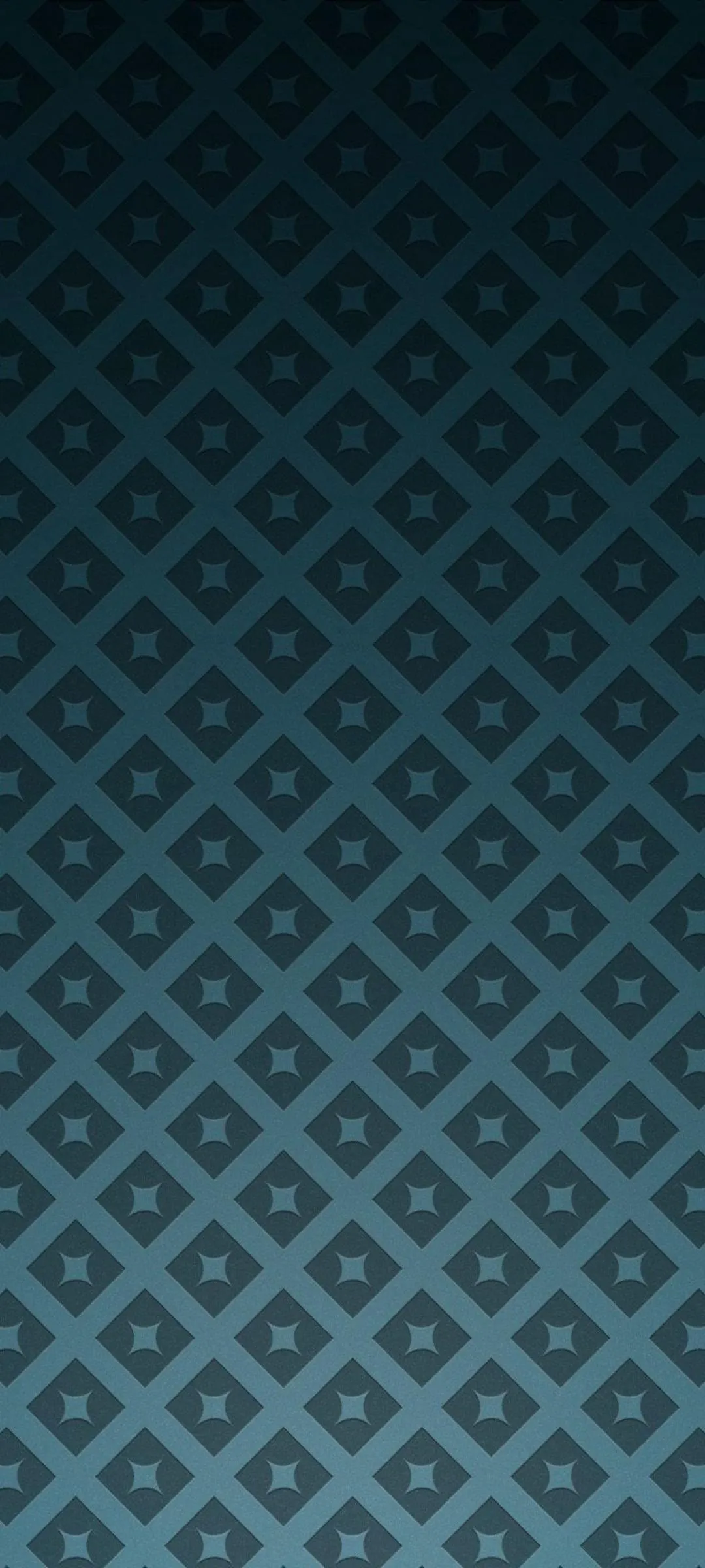 Blue Geometric Pattern for Modern Mobile Wallpaper
