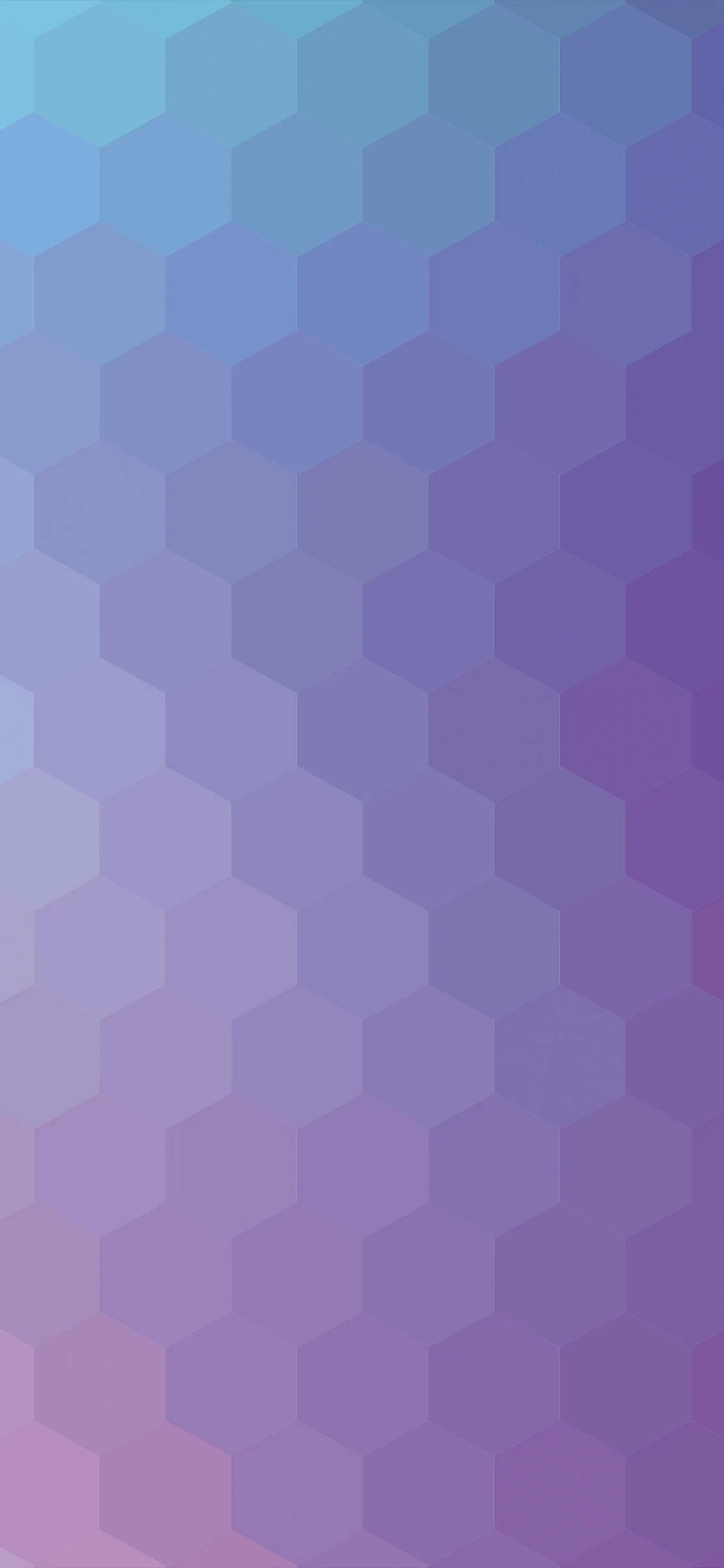 Blue Gradient Geometric Pattern Wallpaper for Phone