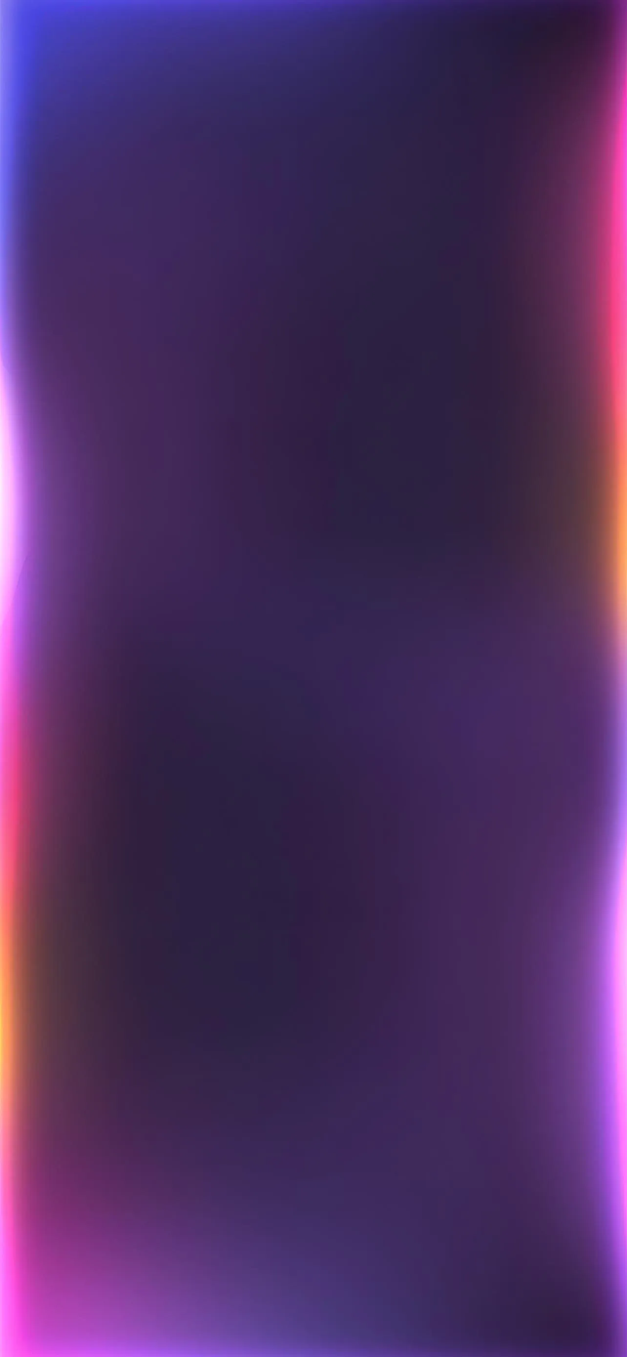 Blurred Neon Gradient with Deep Purple Glow Wallpaper