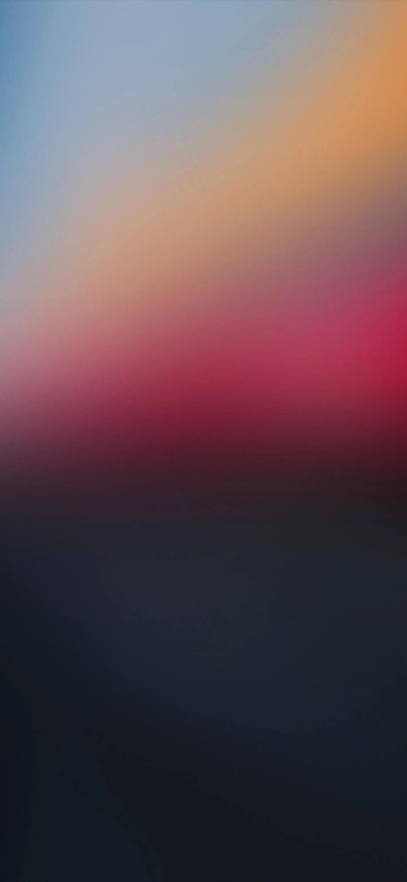 Blurred Sunset Horizon with Warm Gradient Light Wallpaper