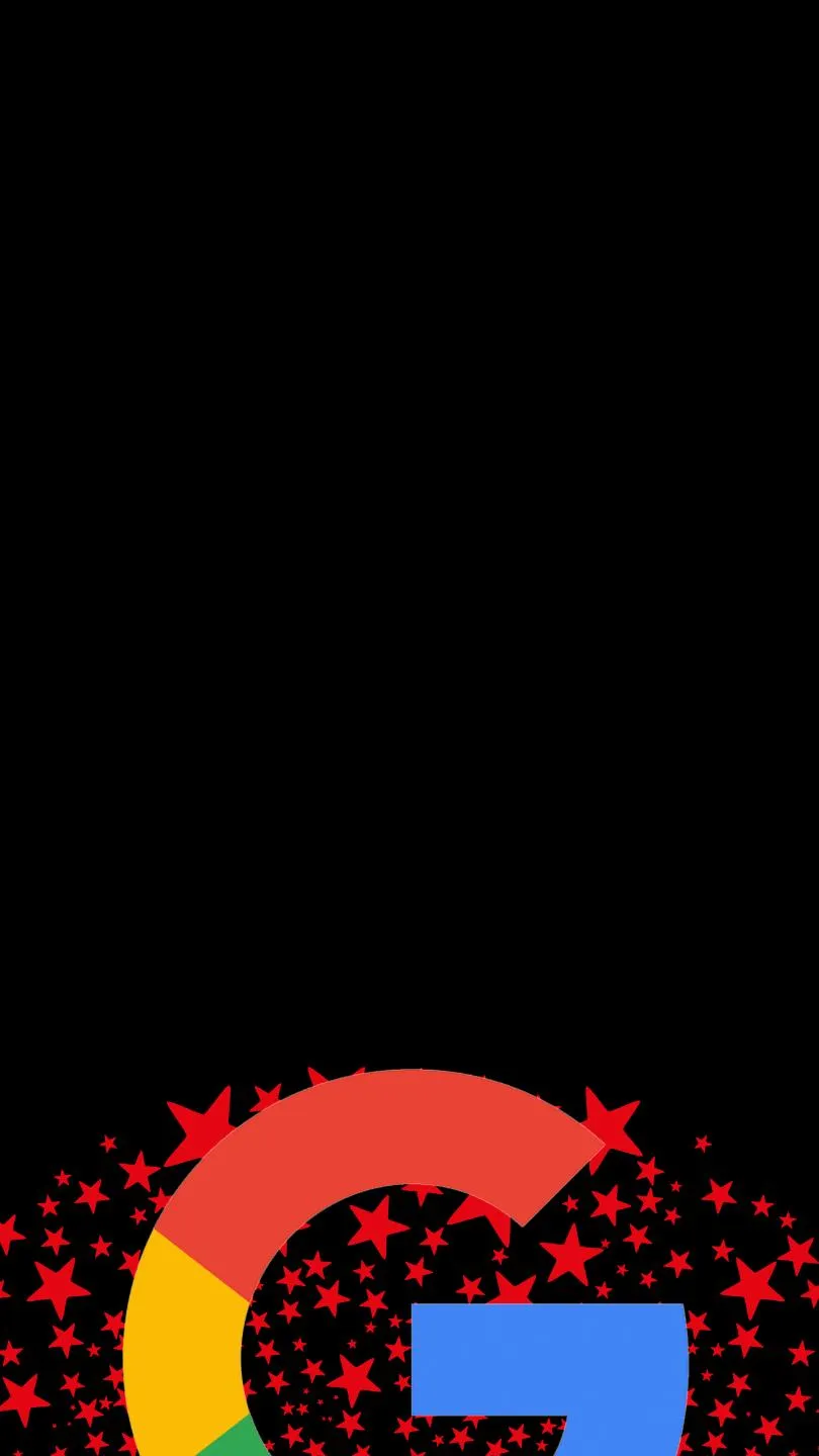 Bold Letter G Red Yellow Design Minimal Wallpaper HD