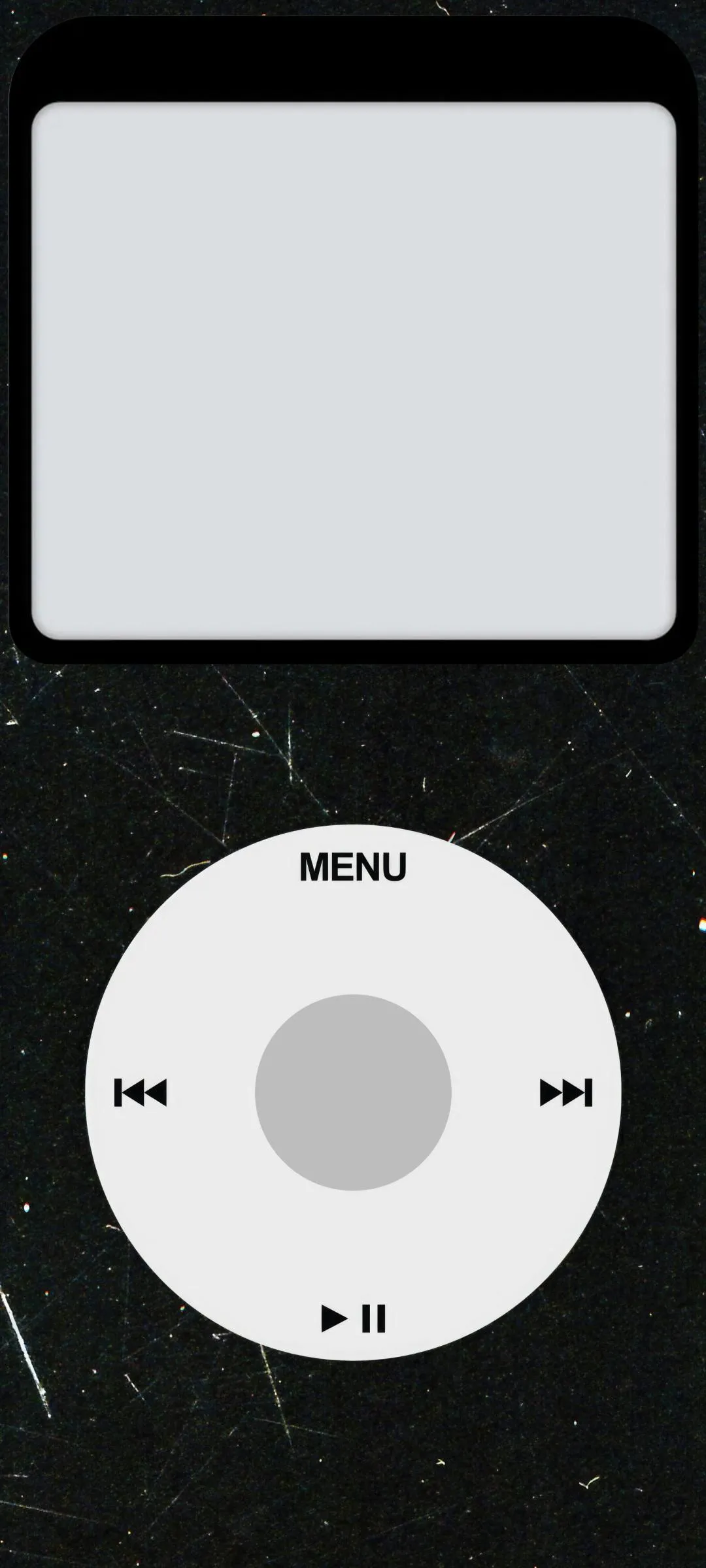 Classic Music Player Design with Minimal Aesthetic