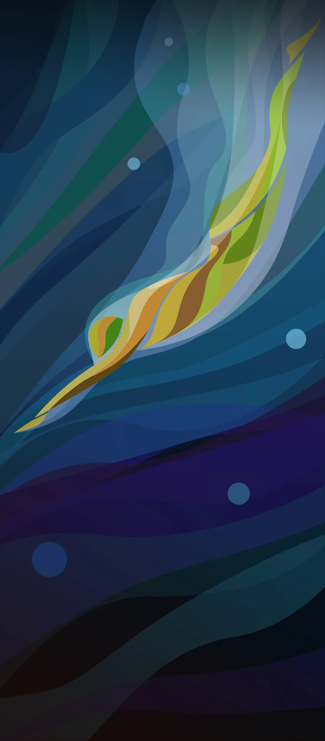 Colorful Abstract Fluid Motion for Pixel 9 Pro Wallpaper