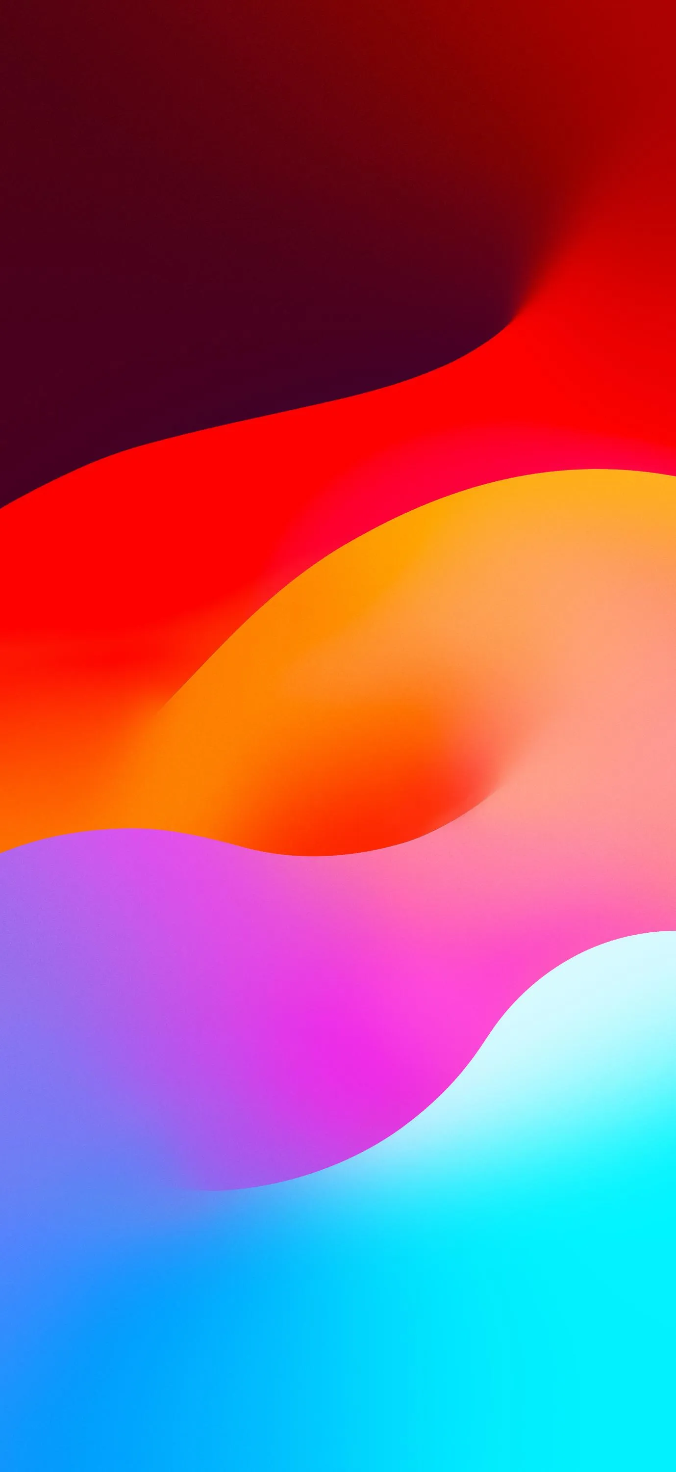 Colorful Abstract Gradient Flow Modern Phone Art Wallpaper