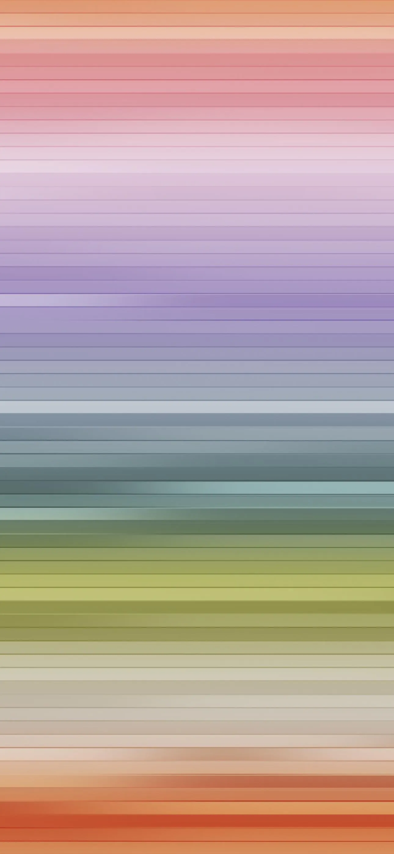 Colorful Horizontal Stripes in Smooth Gradient Art Wallpaper
