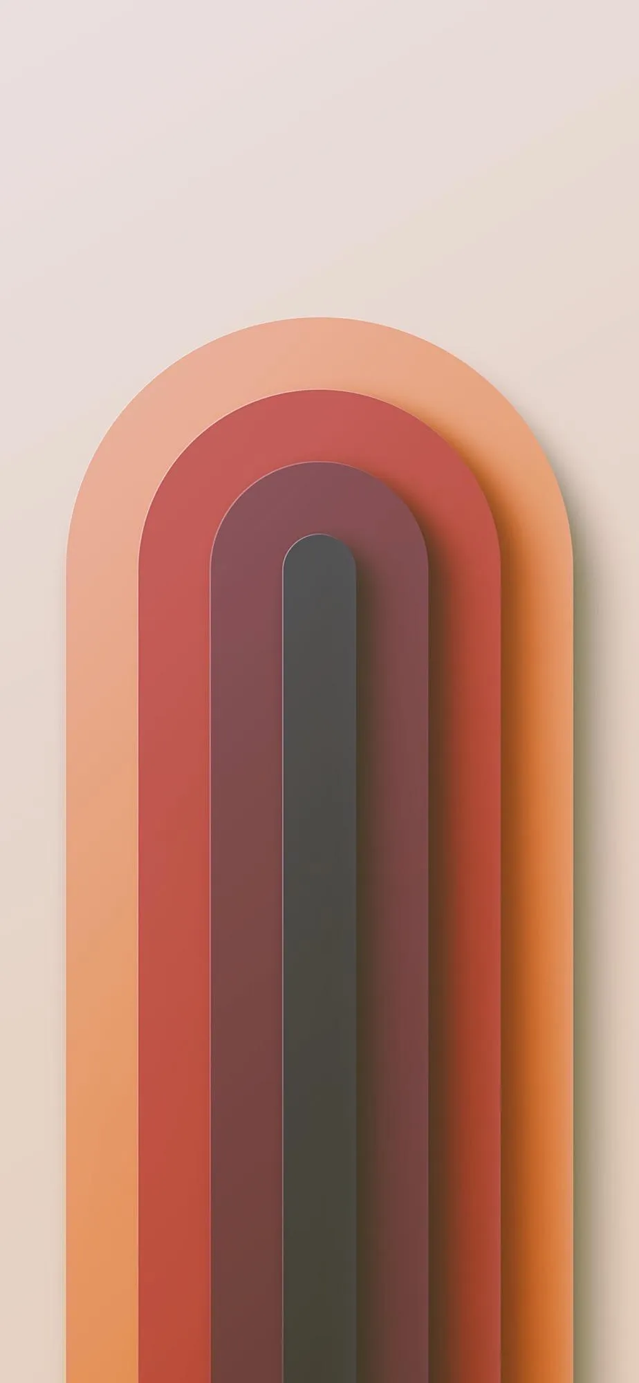 Colorful Rainbow Lines Elegant Mobile Wallpaper for Phones