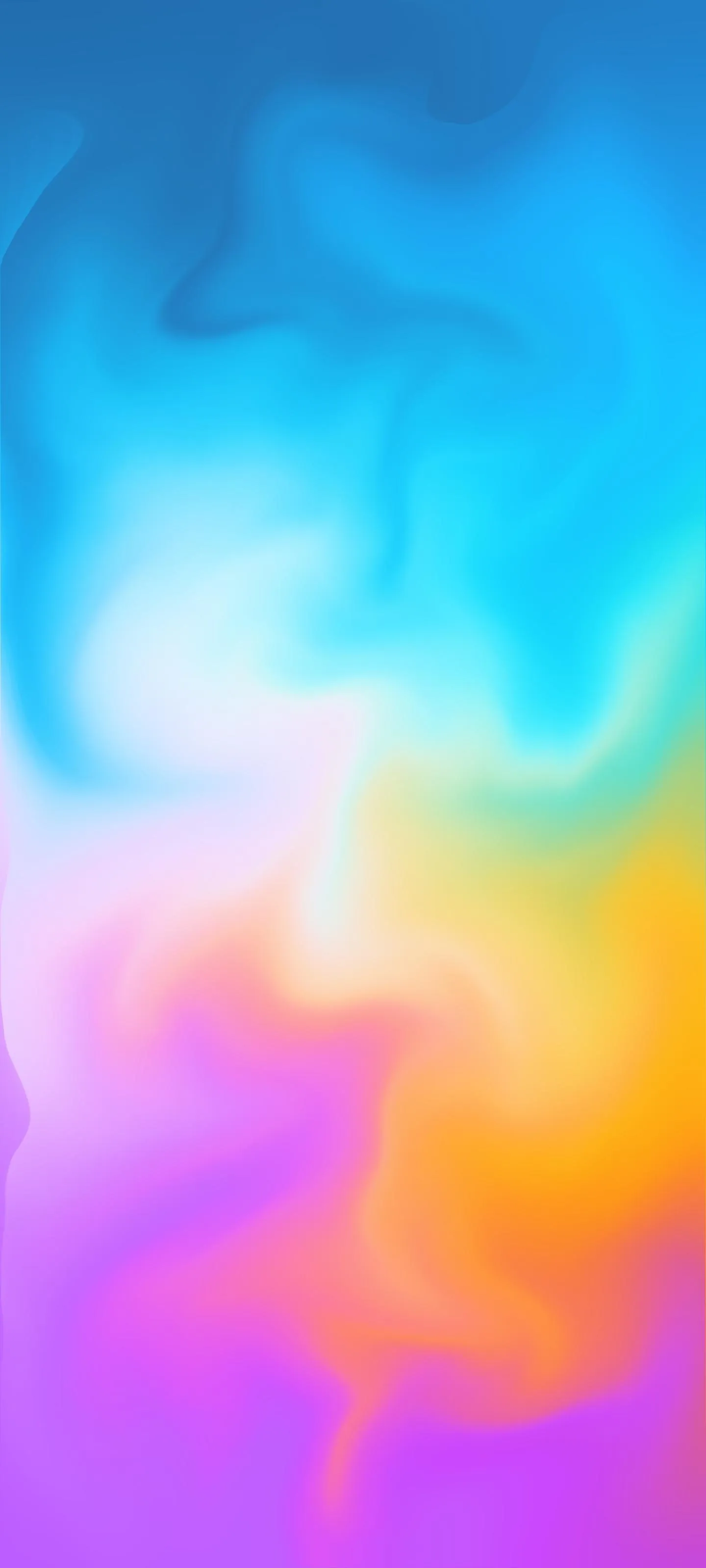 Colorful Swirl Paint Abstract Gradient Phone Wallpaper