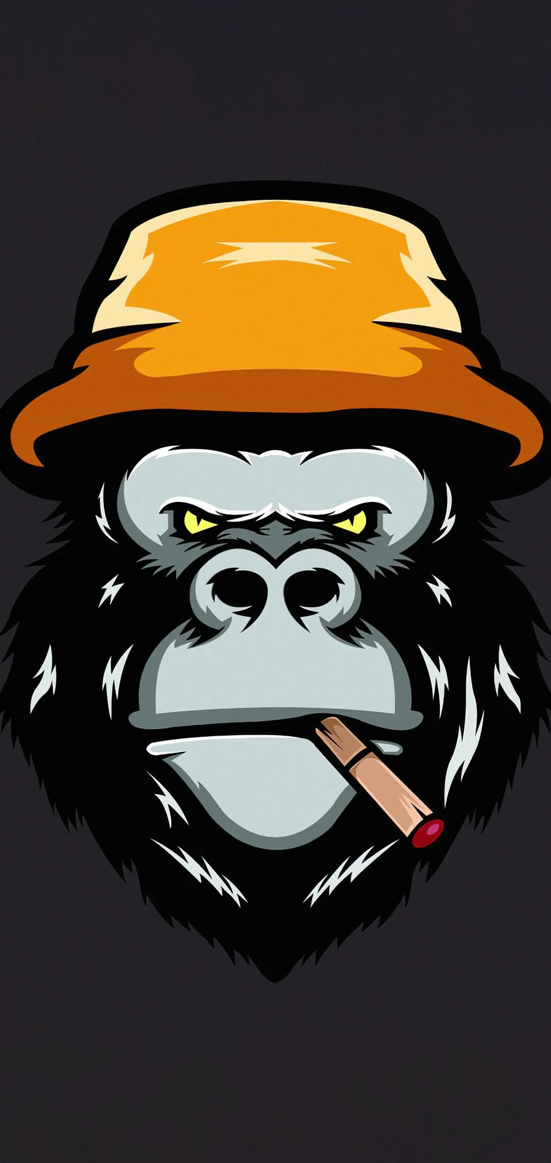 Cool Gorilla with Hat Design for Urban Street Style
