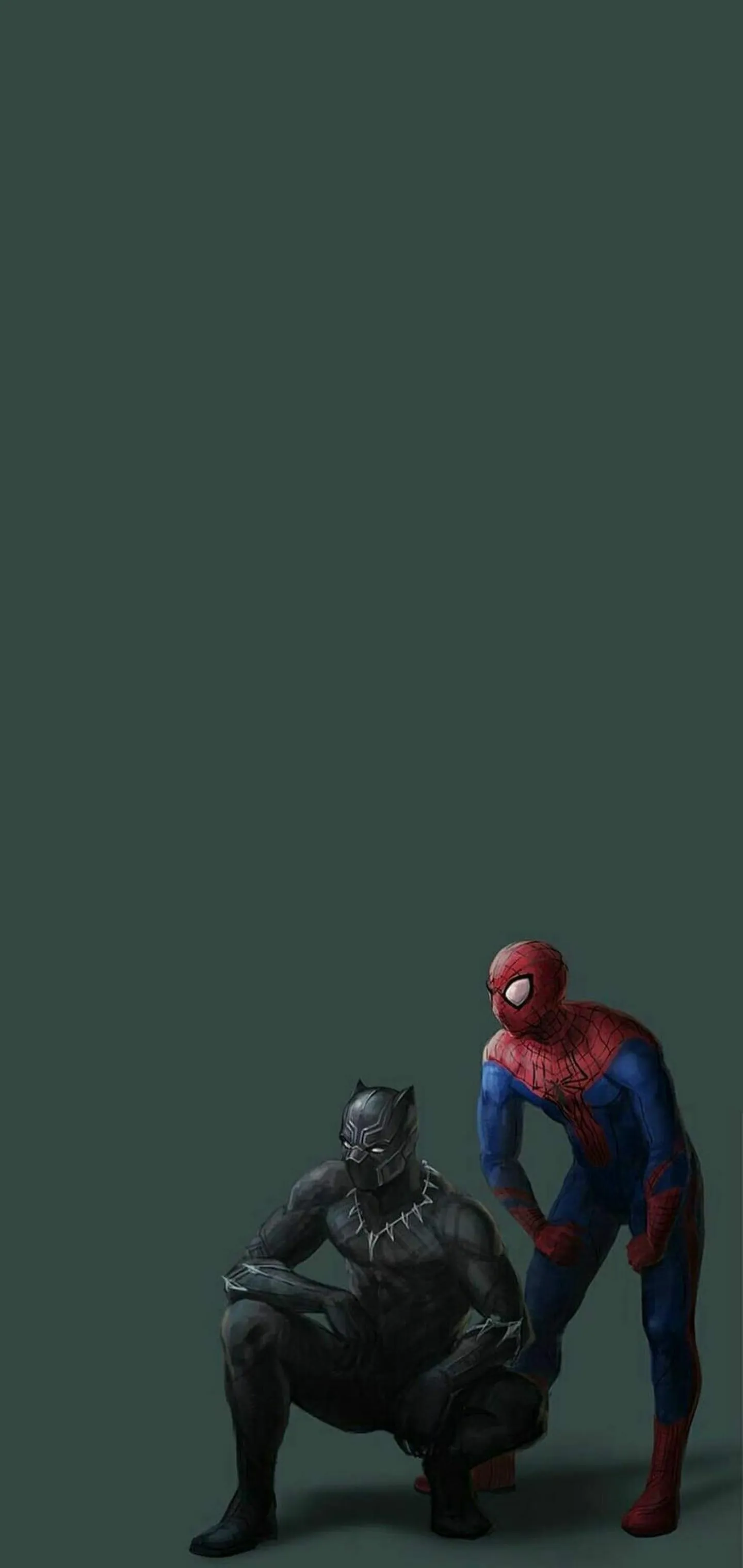 Cool Heroes Sitting Mobile Wallpaper for Android HD