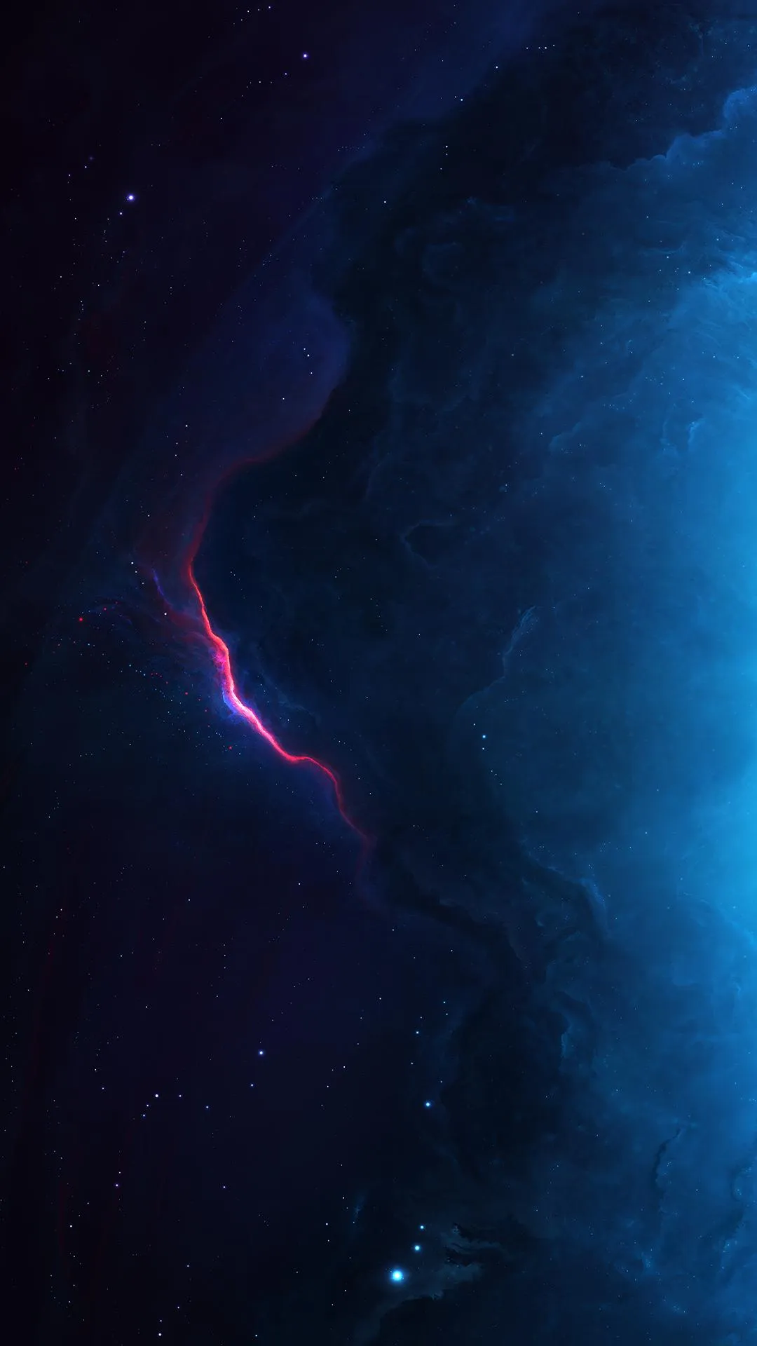 Cosmic Galaxy Wallpaper with Nebula and Stars Background