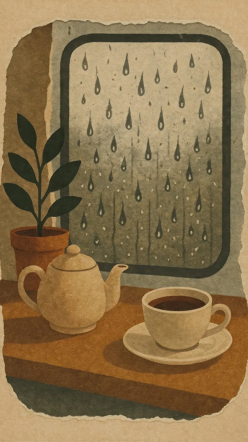 Cozy Morning Coffee Table Setup for OnePlus 12 Pro