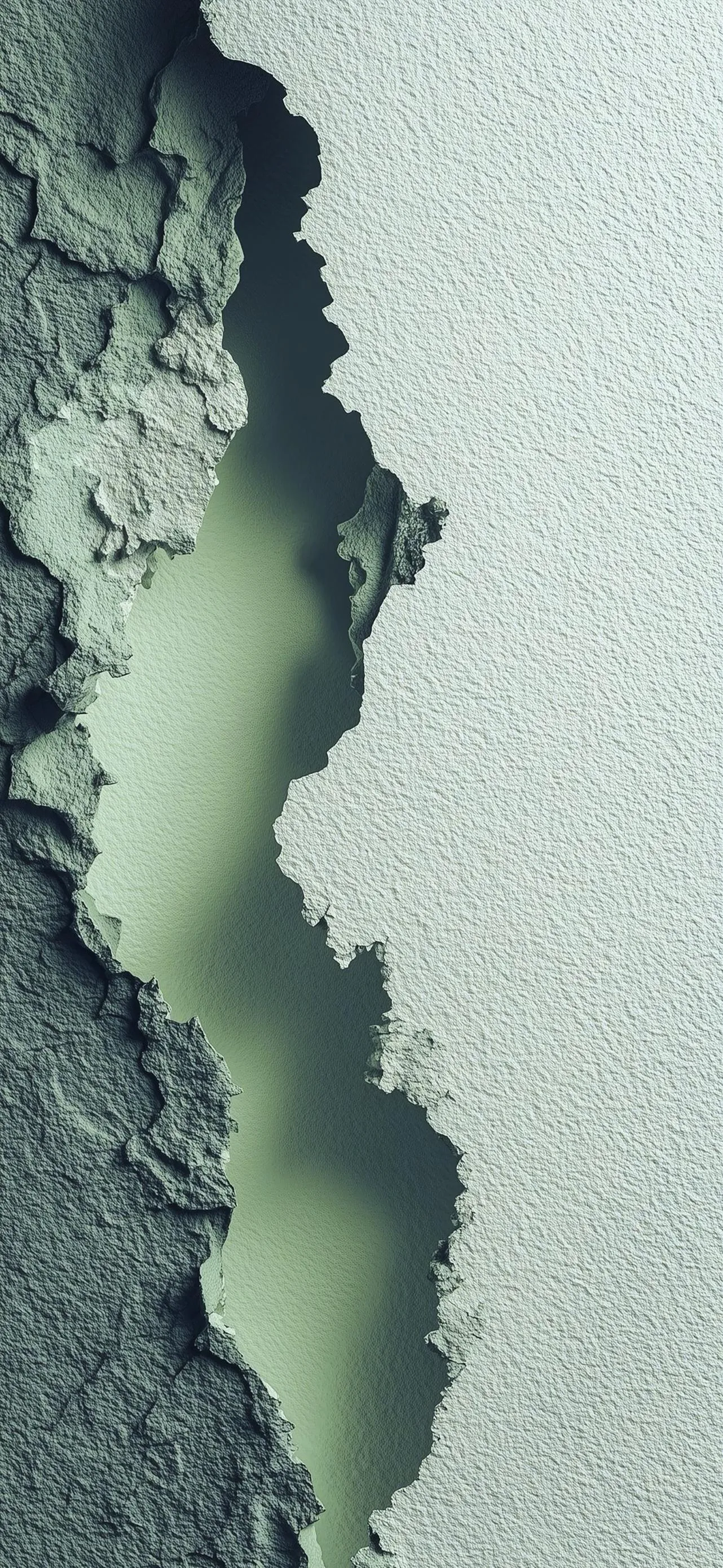 Cracked Wall Texture Showing Layers of Rough Surface