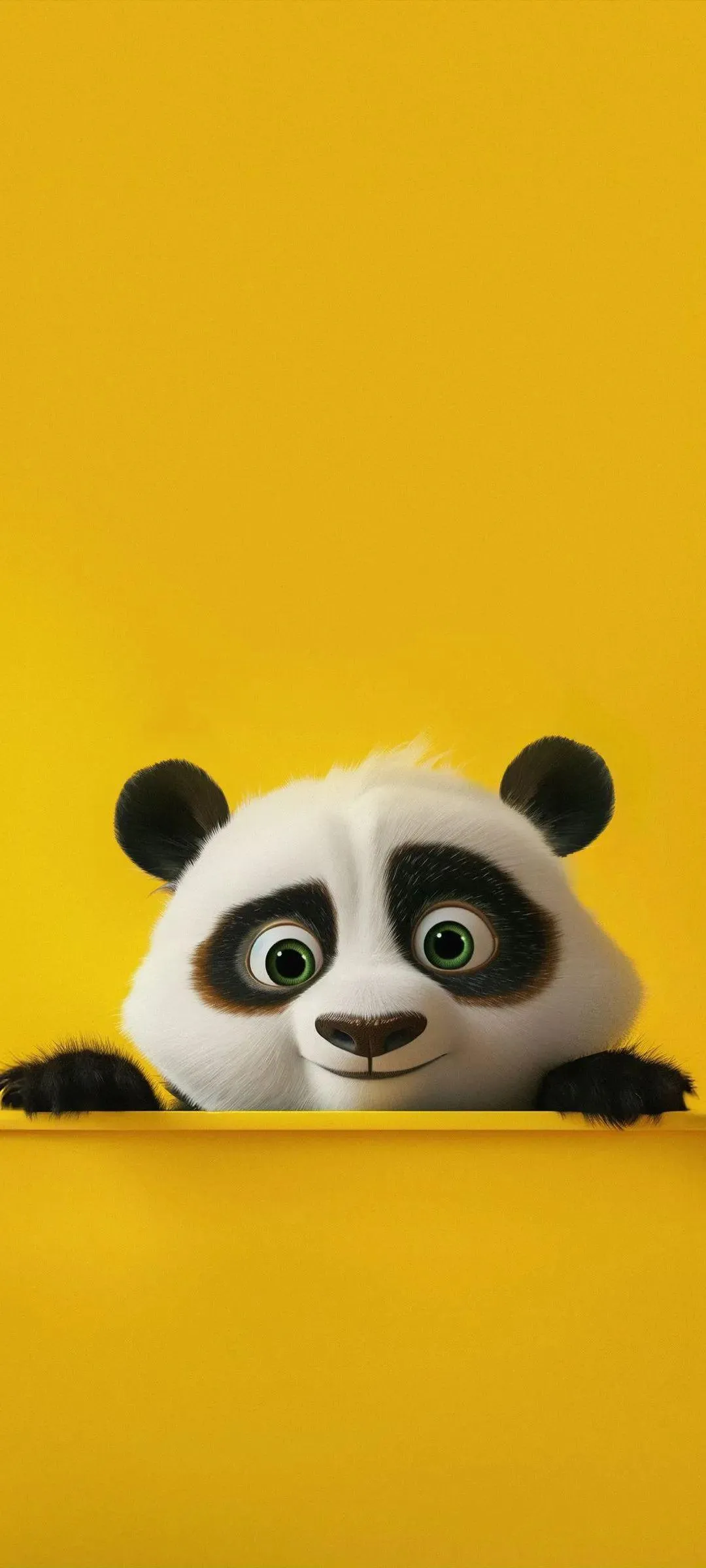 Cute Panda Minimal Mobile Wallpaper for Calm Vibes Wallpaper