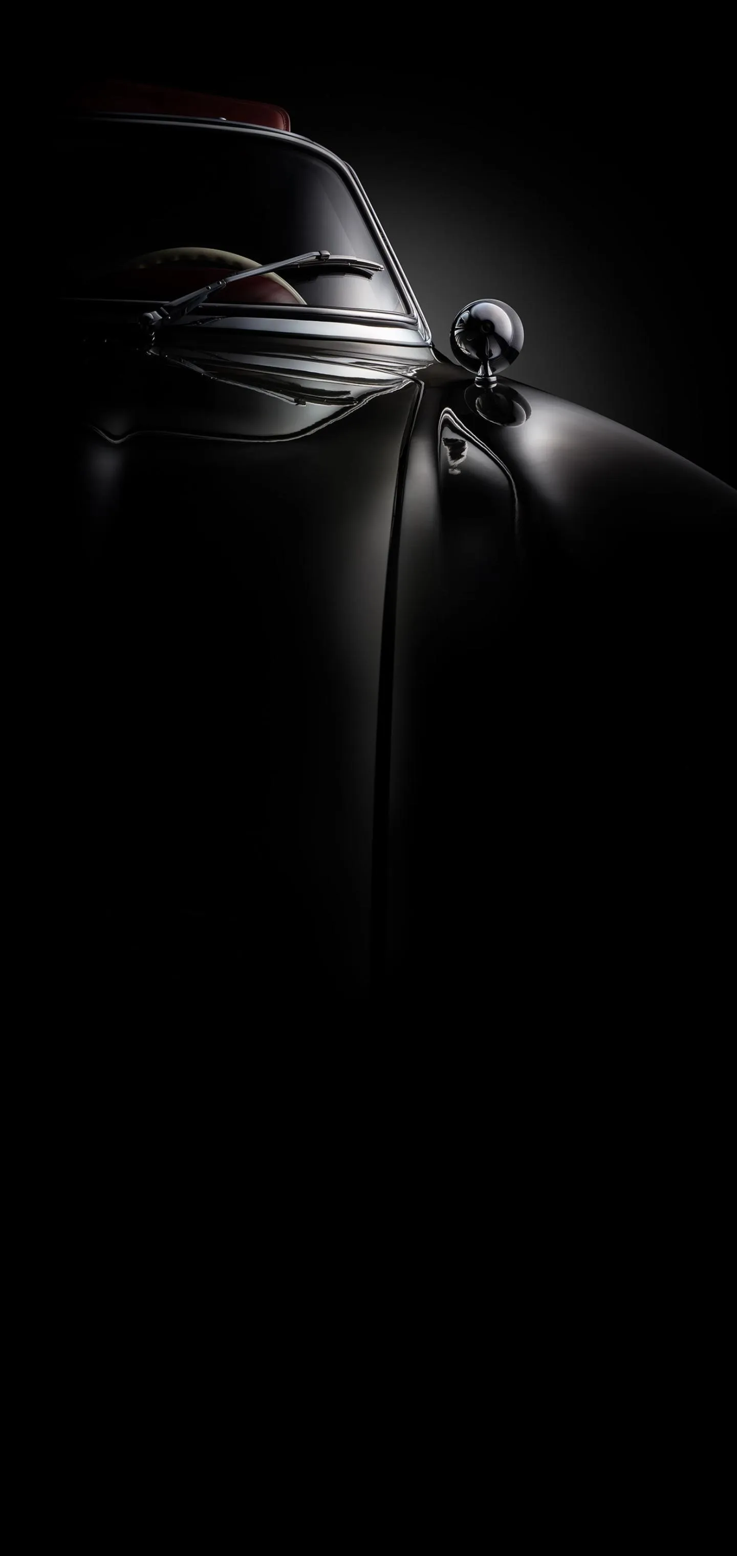 Dark Abstract Light Burst Minimal Phone Design Wallpaper