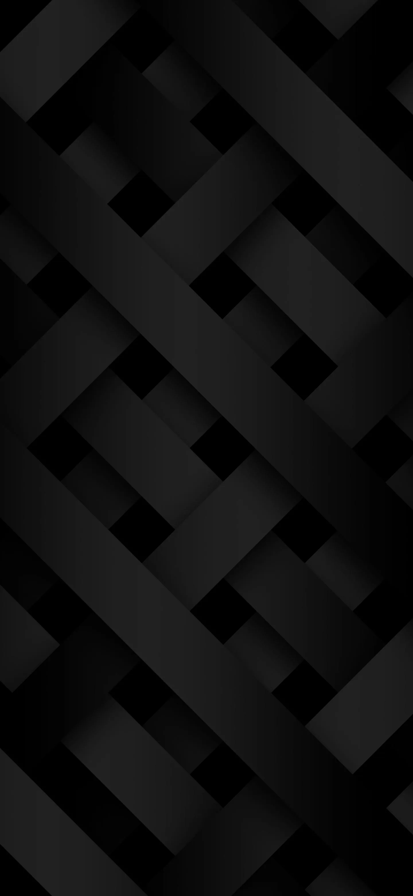 Dark Black Woven Pattern Texture Modern Phone Wallpaper