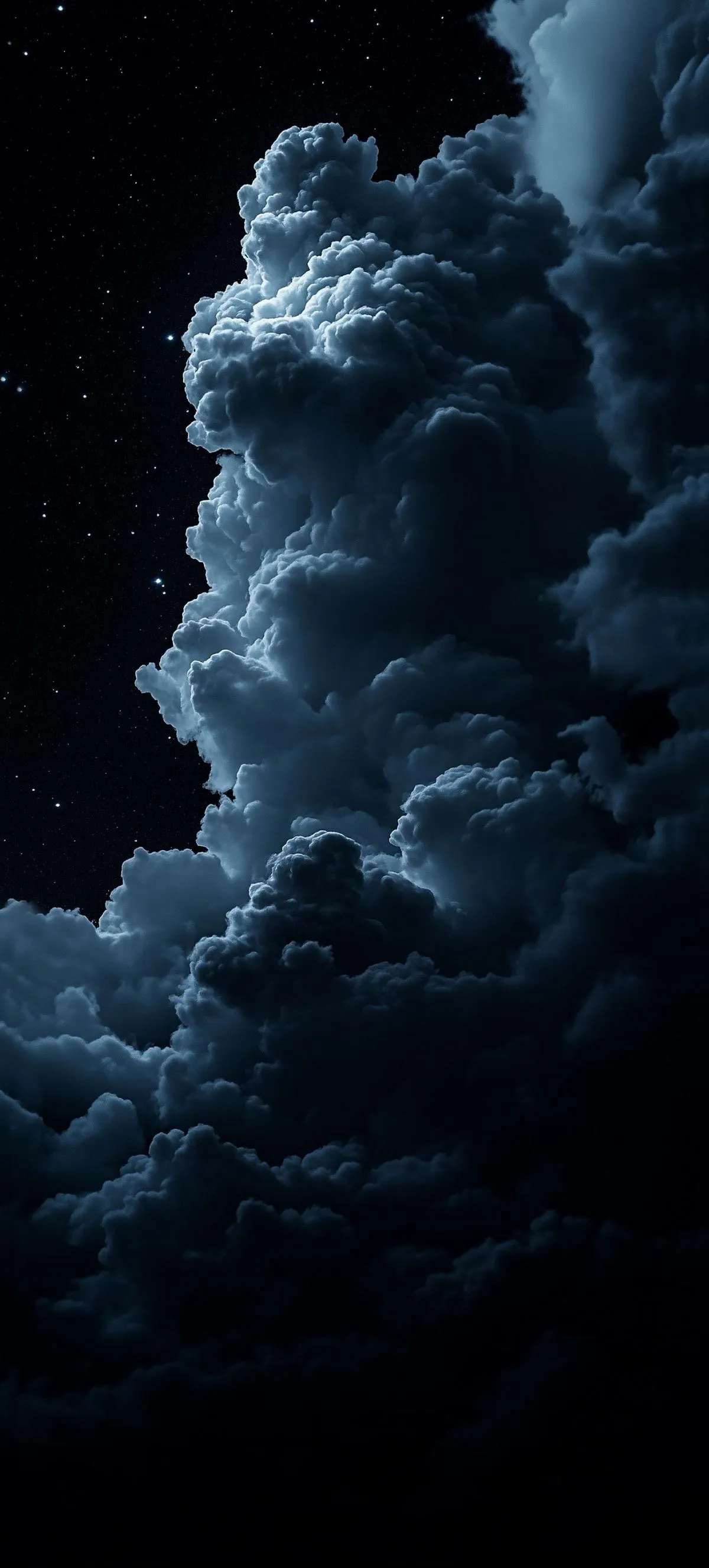 Dark Cloud Formation Dramatic Sky Mobile Background