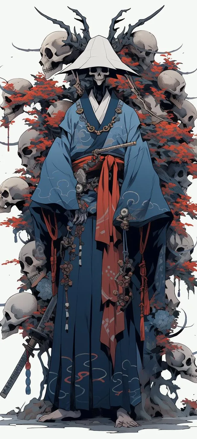 Dark Fantasy Character Art for Powerful Mobile Theme