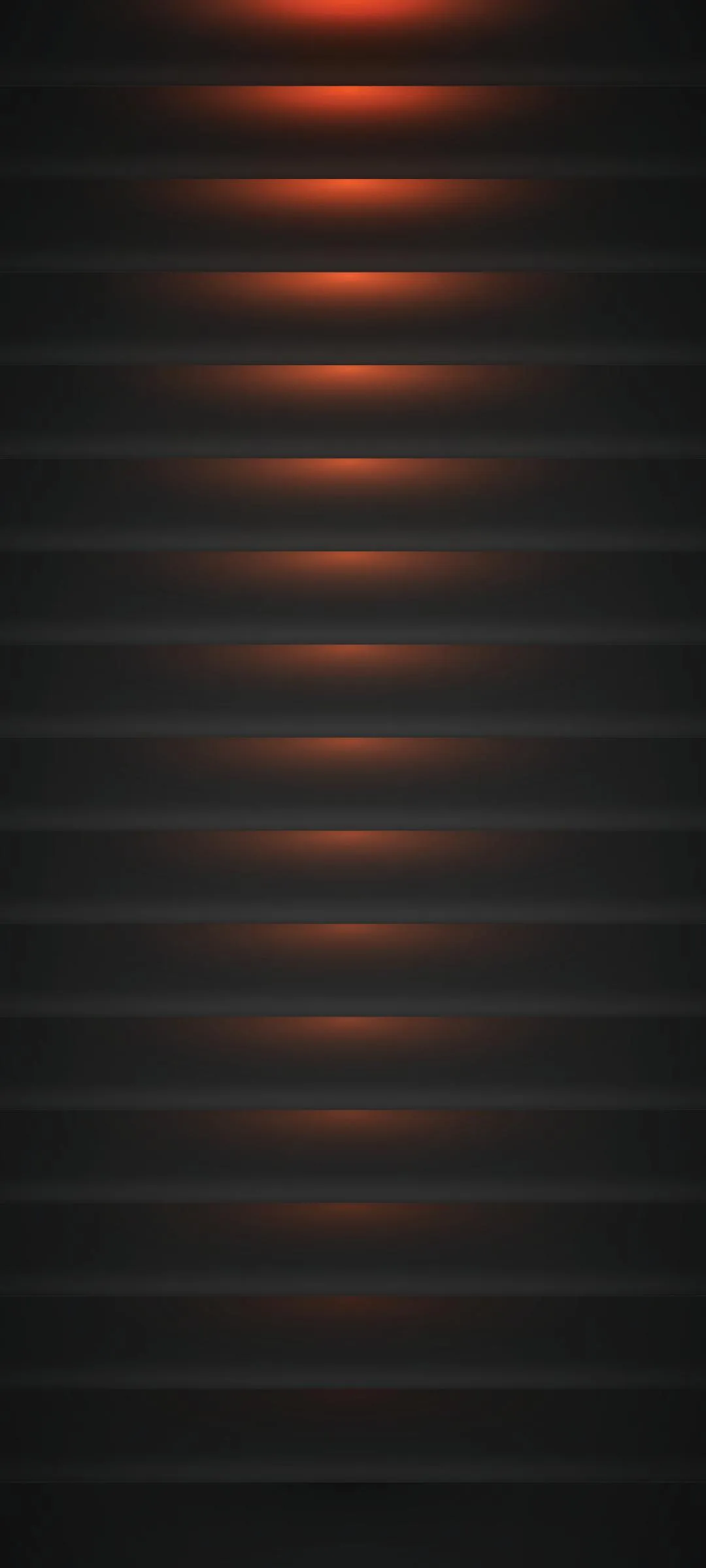 Dark Metal Lines with Orange Neon Glow Light Effect