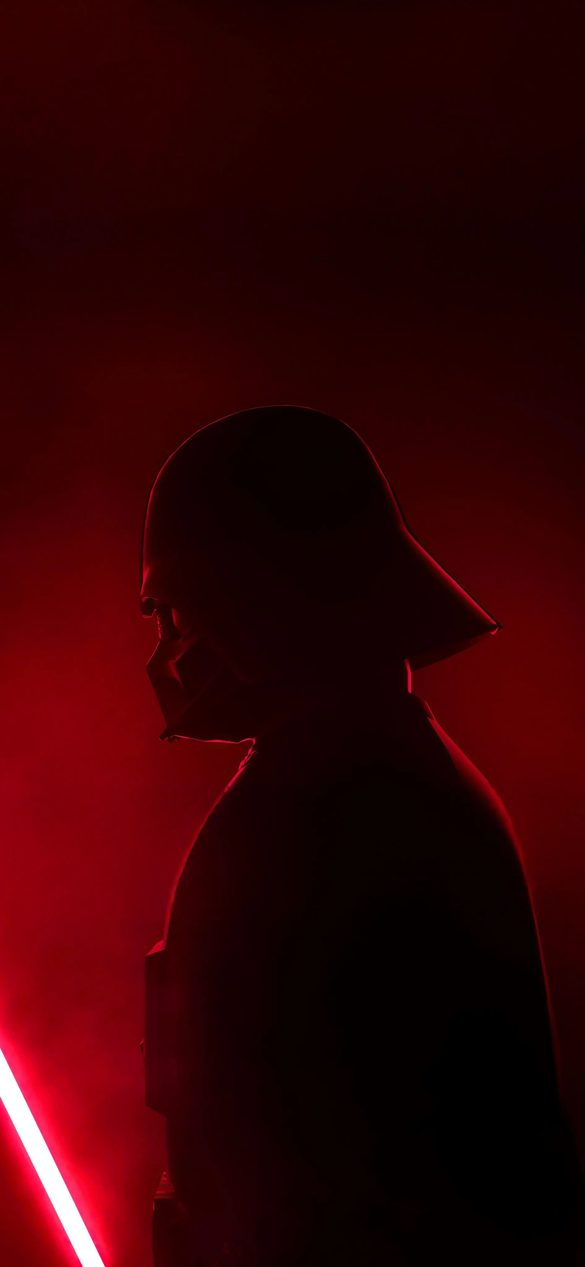 Dark Silhouette Samurai Wallpaper for Bold Phone Look