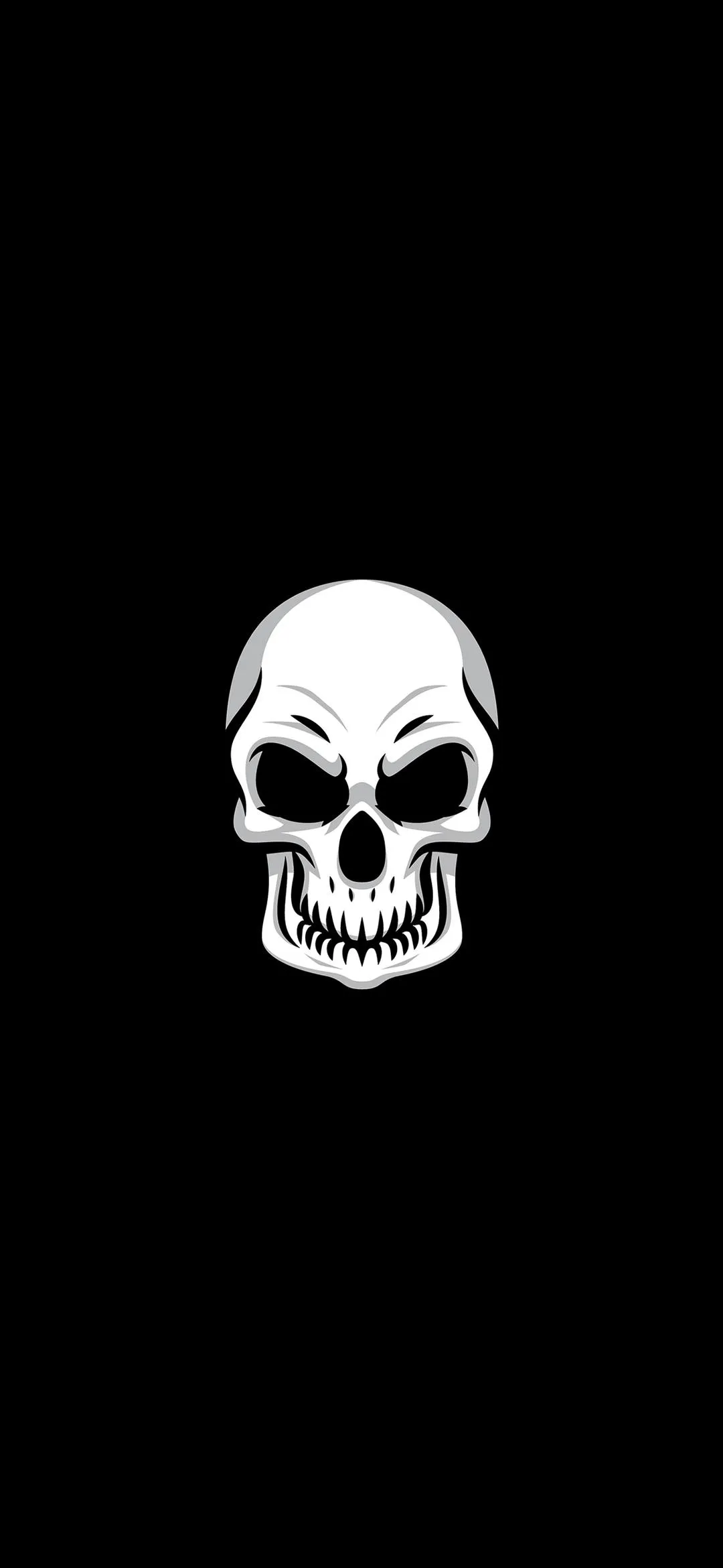 Dark Skull Mobile Wallpaper Design for Stylish Phones