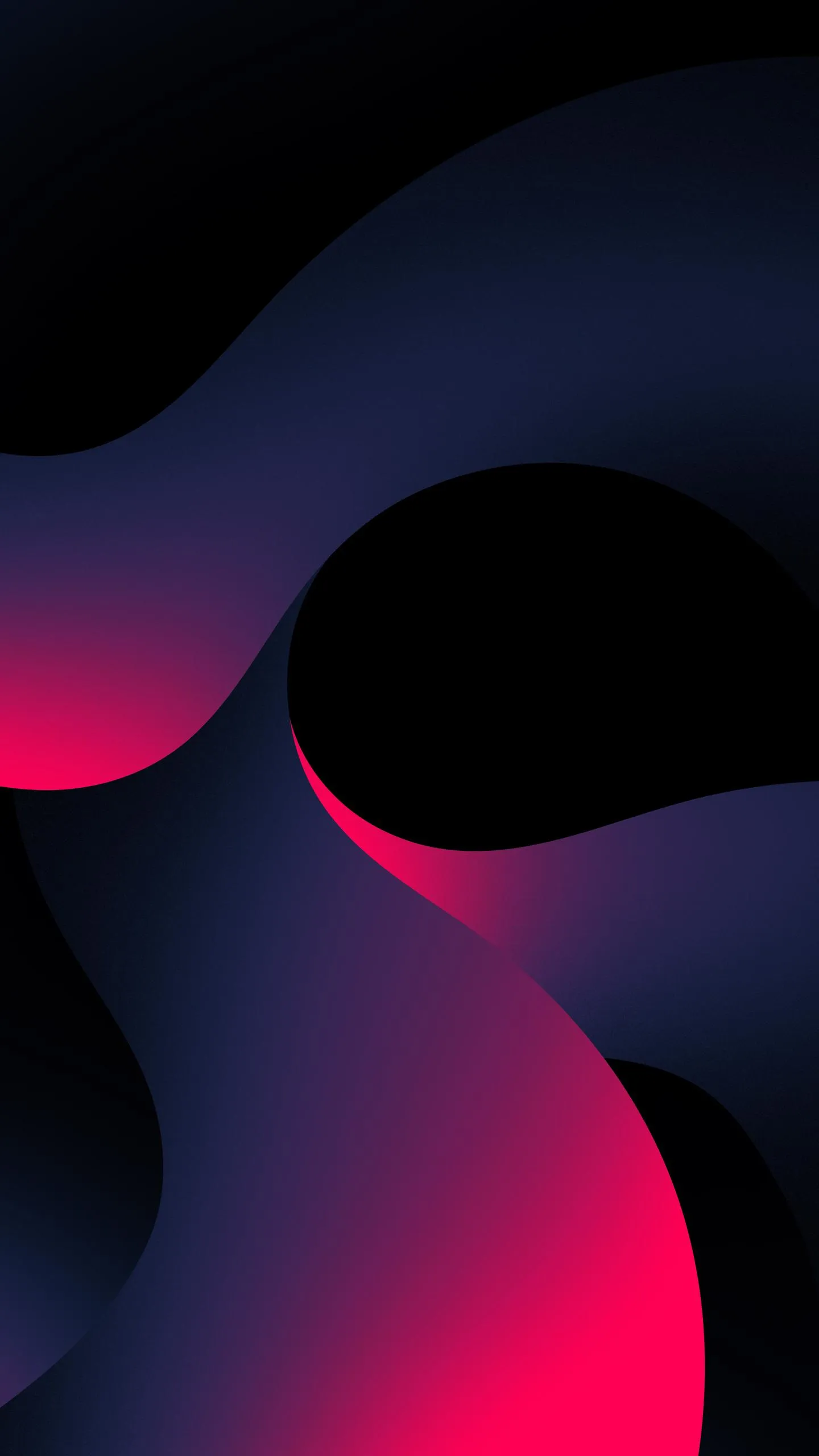 Dual Tone Abstract Curve Wallpaper for Smartphones