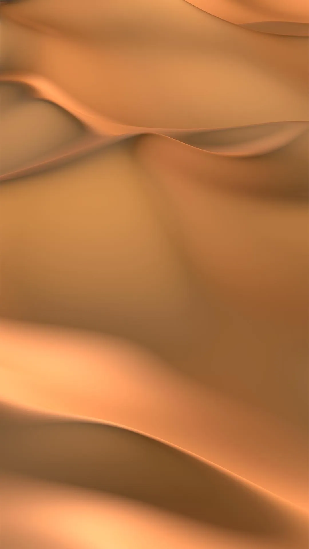 Dynamic Copper and Bronze Color Fluid Design Wallpaper