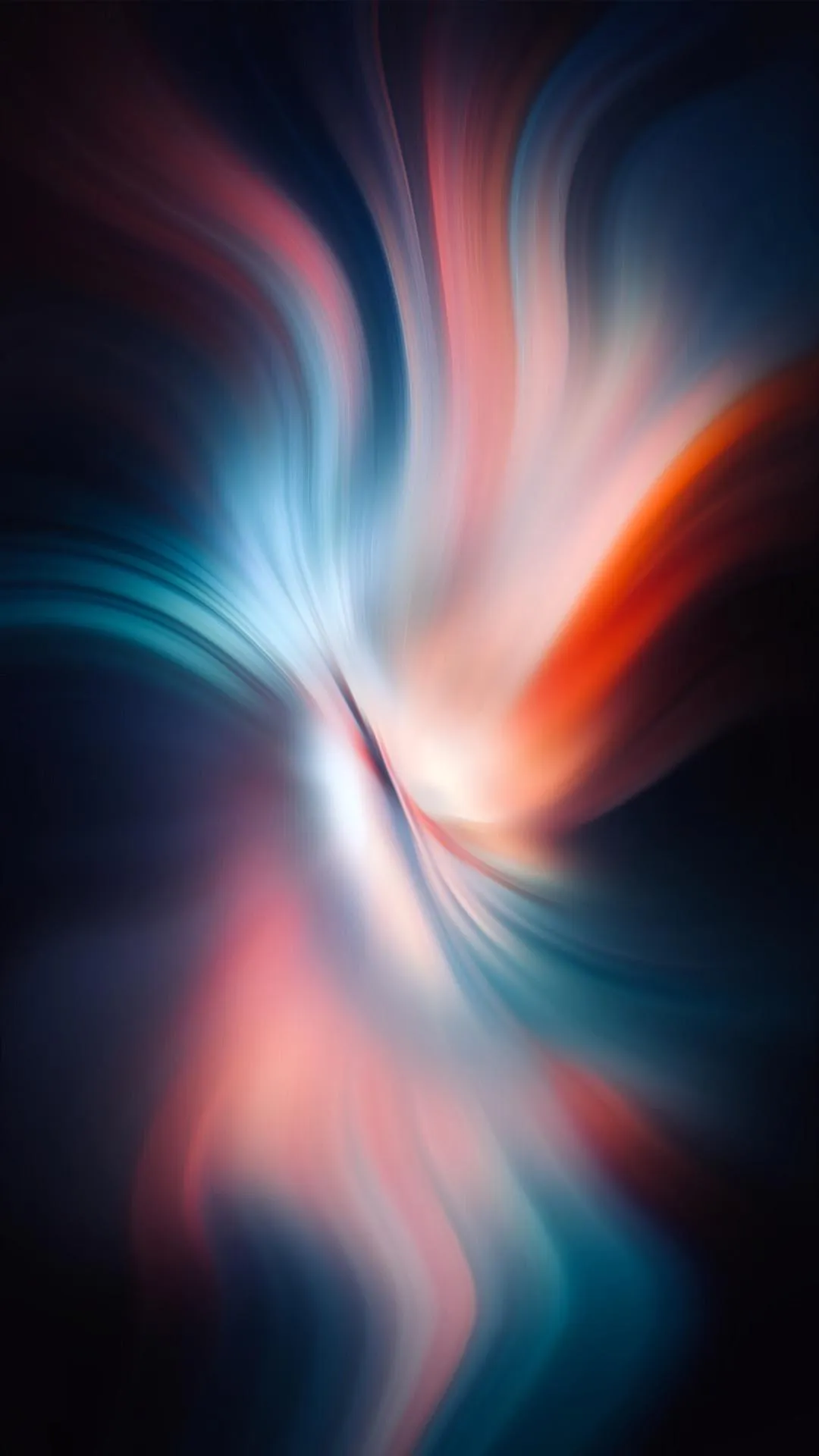 Dynamic Energy Swirls with Red and Blue Motion Wallpaper