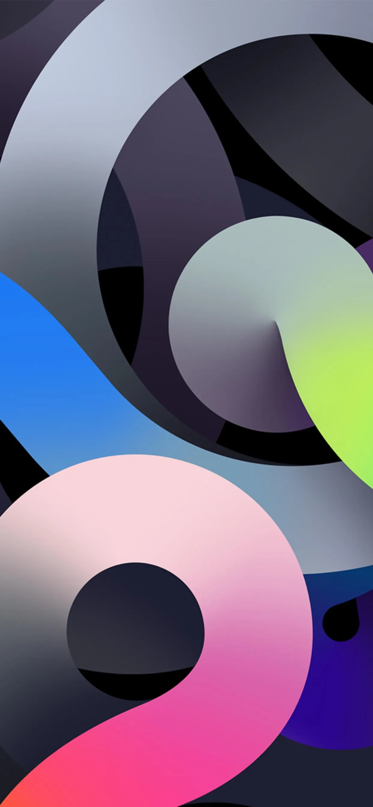 Dynamic Geometric Pattern Wallpaper for Smartphones