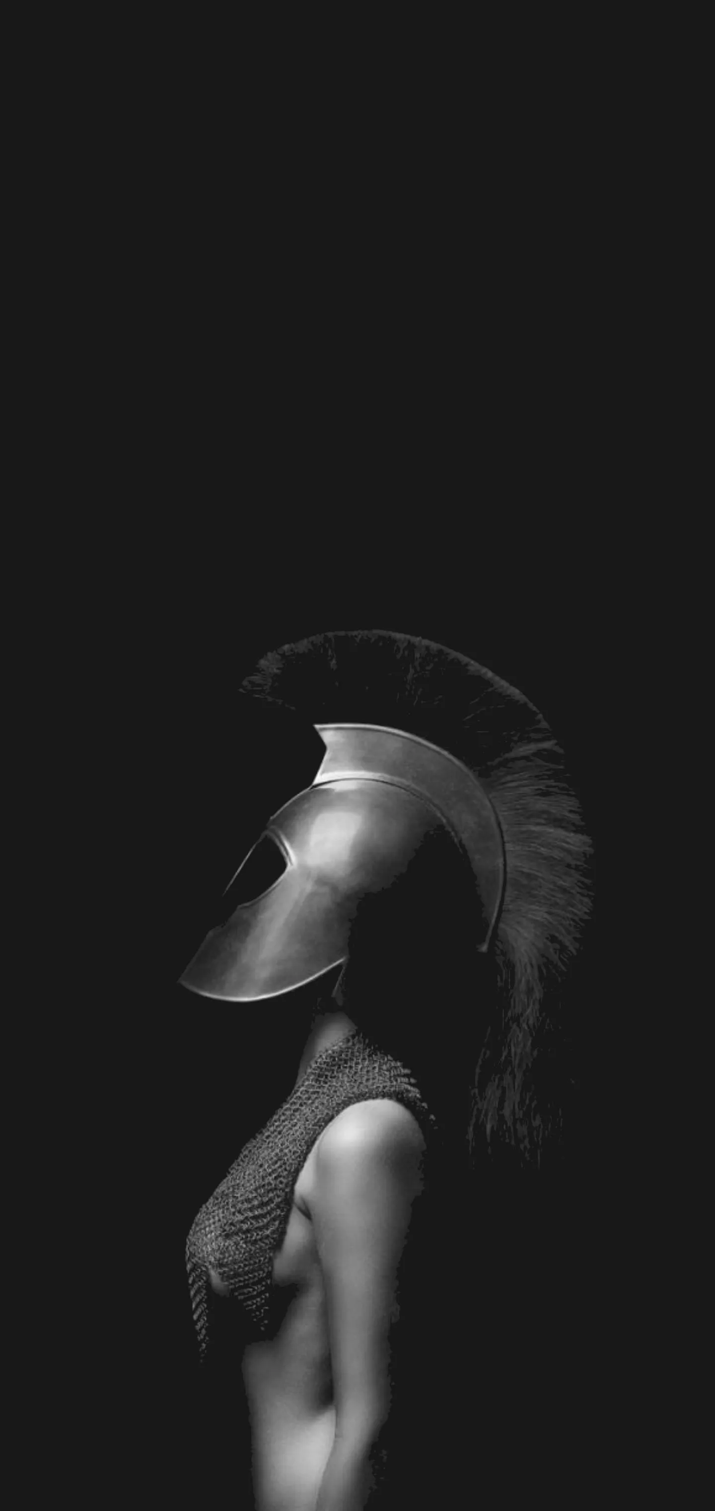 Elegant Black And White Solider Portrait Wallpaper