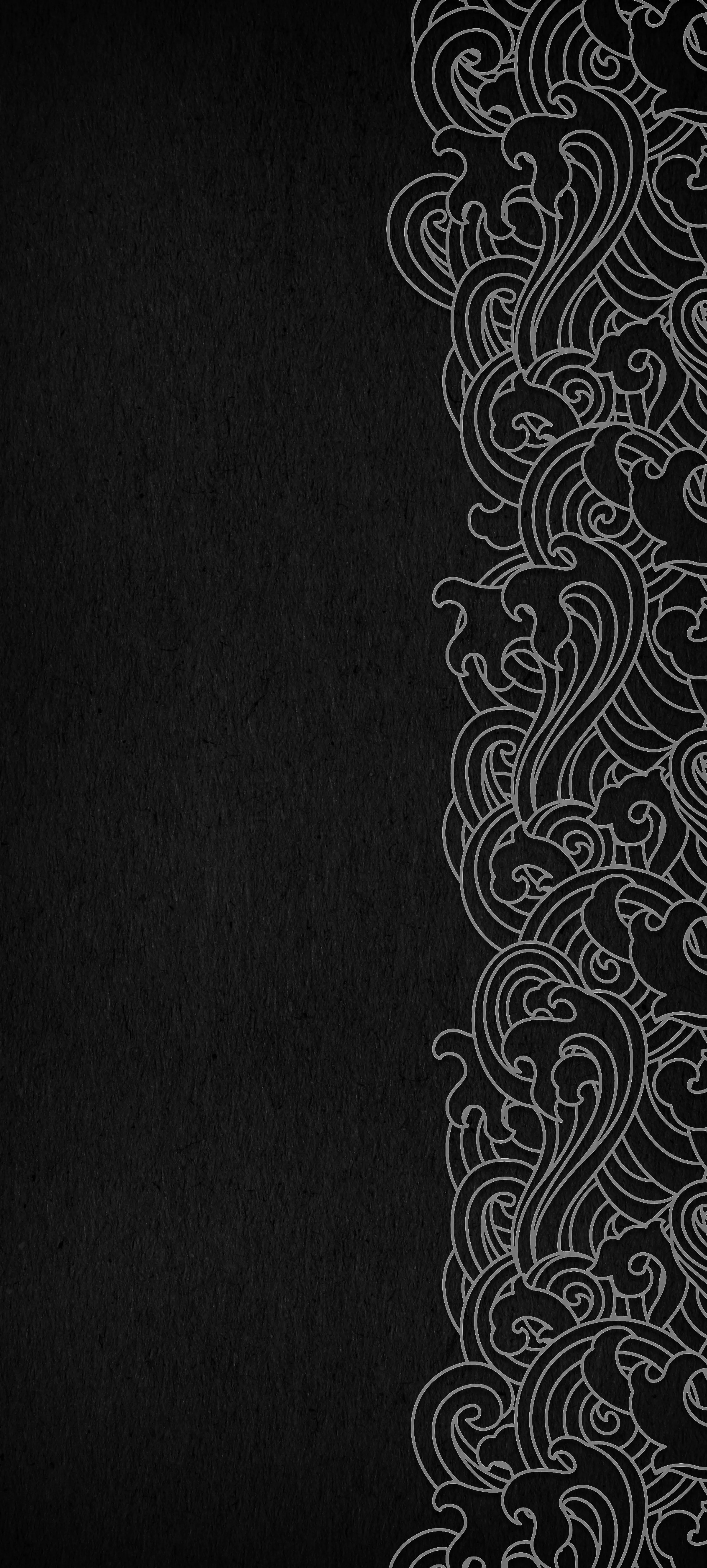 Elegant Black Leather Pattern Free Wallpaper for Mobile