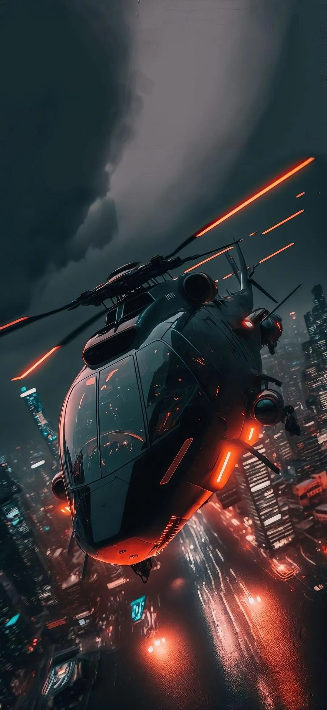 Explosive Helicopter Action Scene in Intense Battle