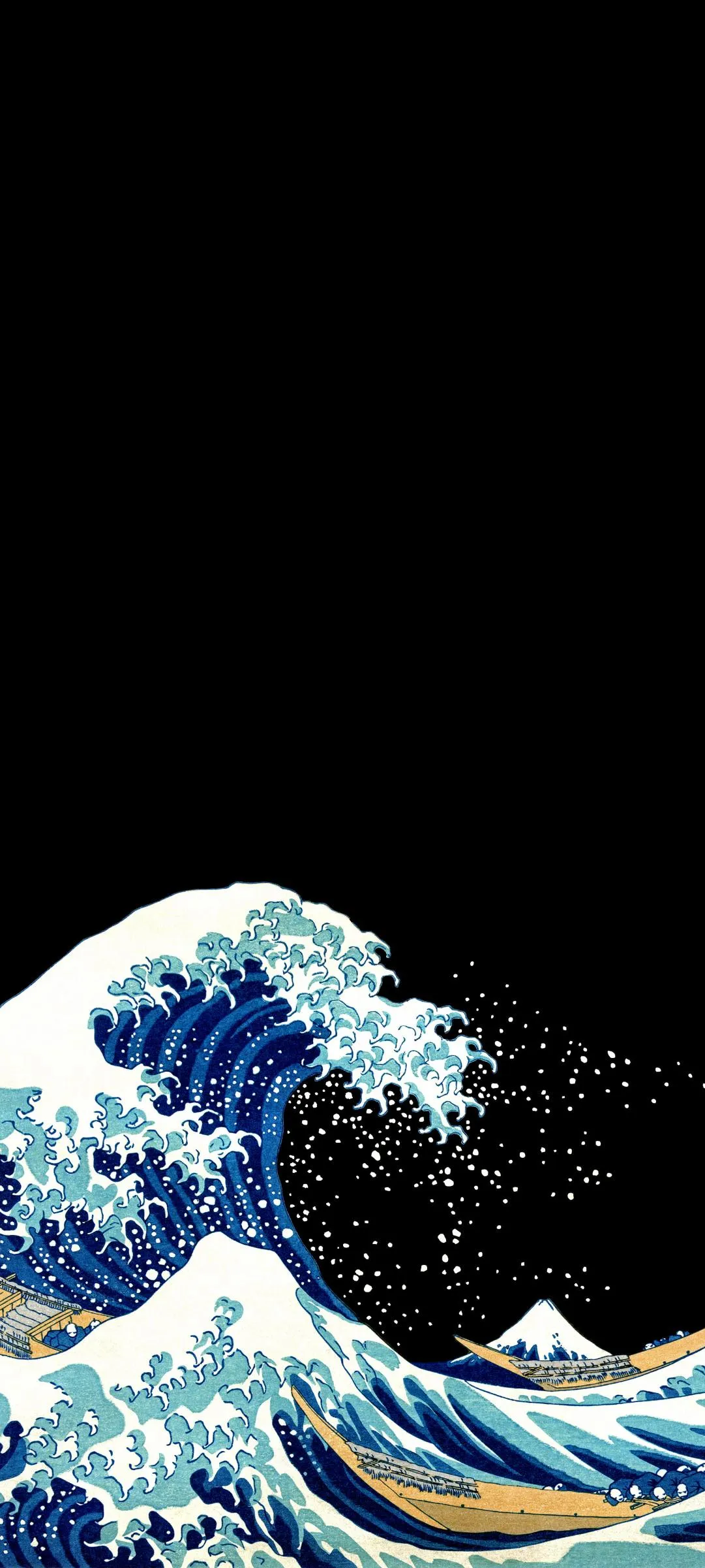 Famous Japanese Wave Art Mobile Wallpaper Aesthetic