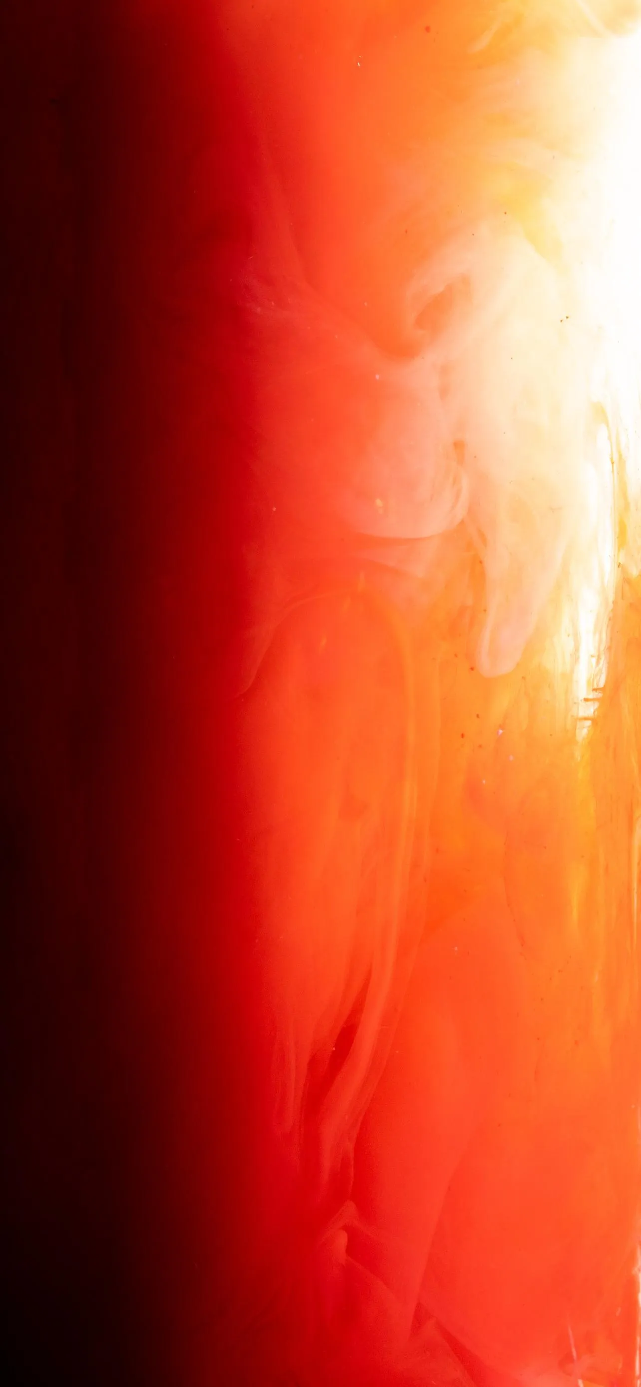 Fiery Red Orange Gradient Artistic Mobile Background Image