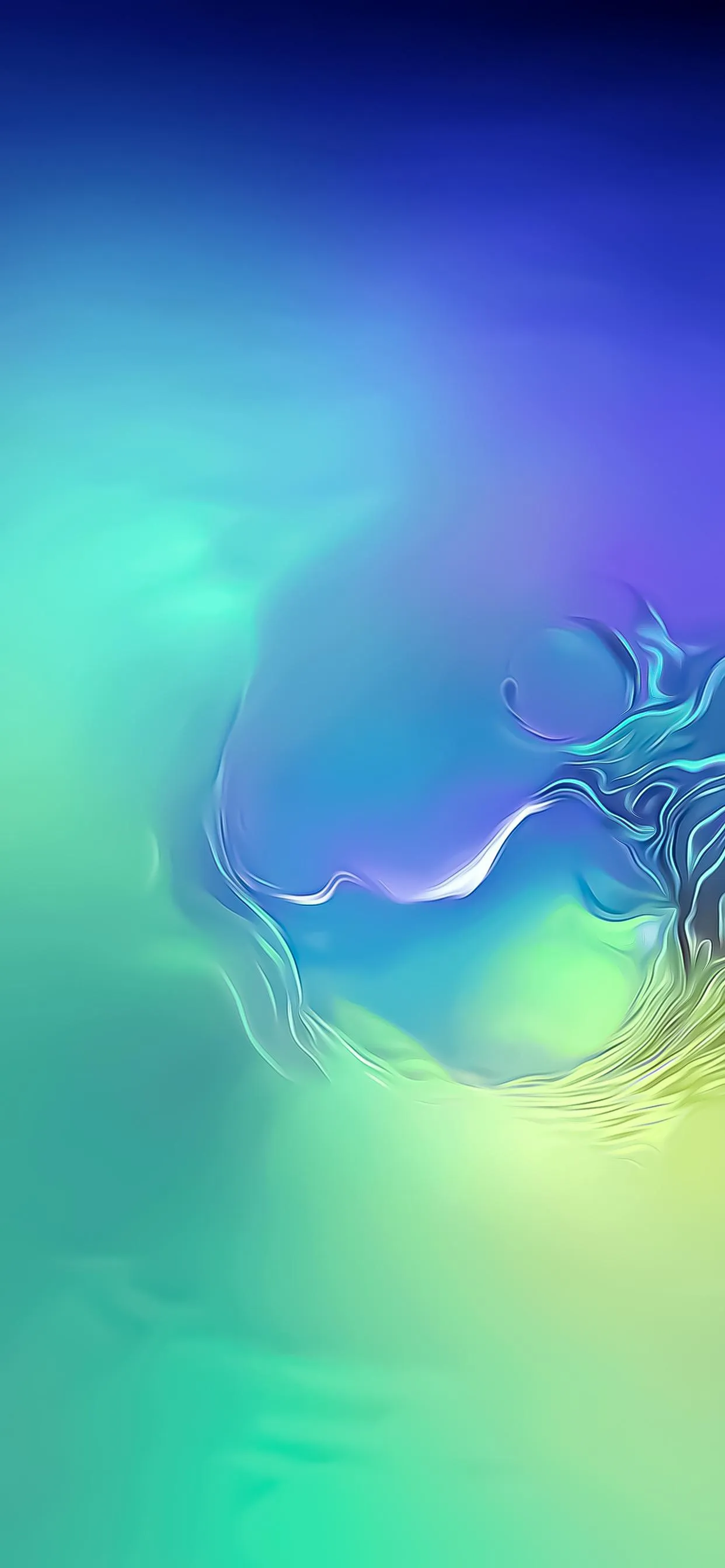 Fluid Color Swirl Modern Abstract Gradient Theme Wallpaper