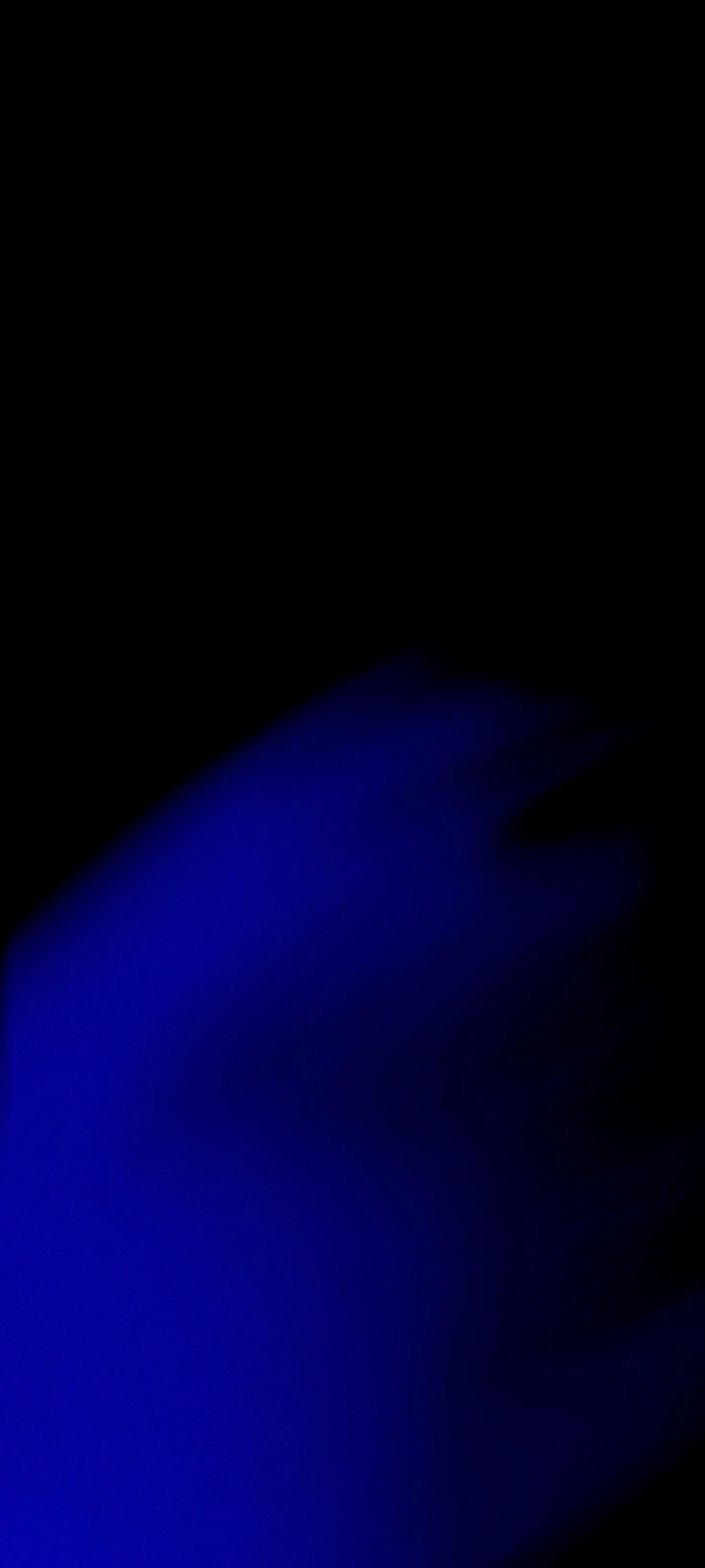 Futuristic Neon Blue Light Mobile Wallpaper Design