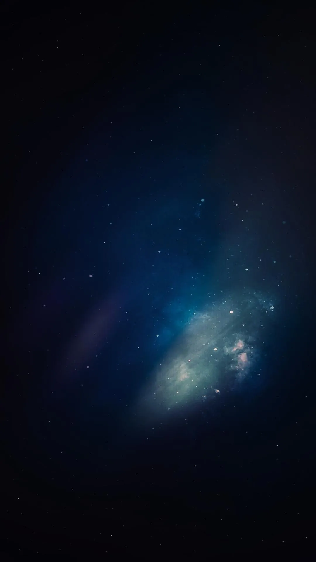 Galaxy Stars Bright Nebula Design for Mobile Wallpaper