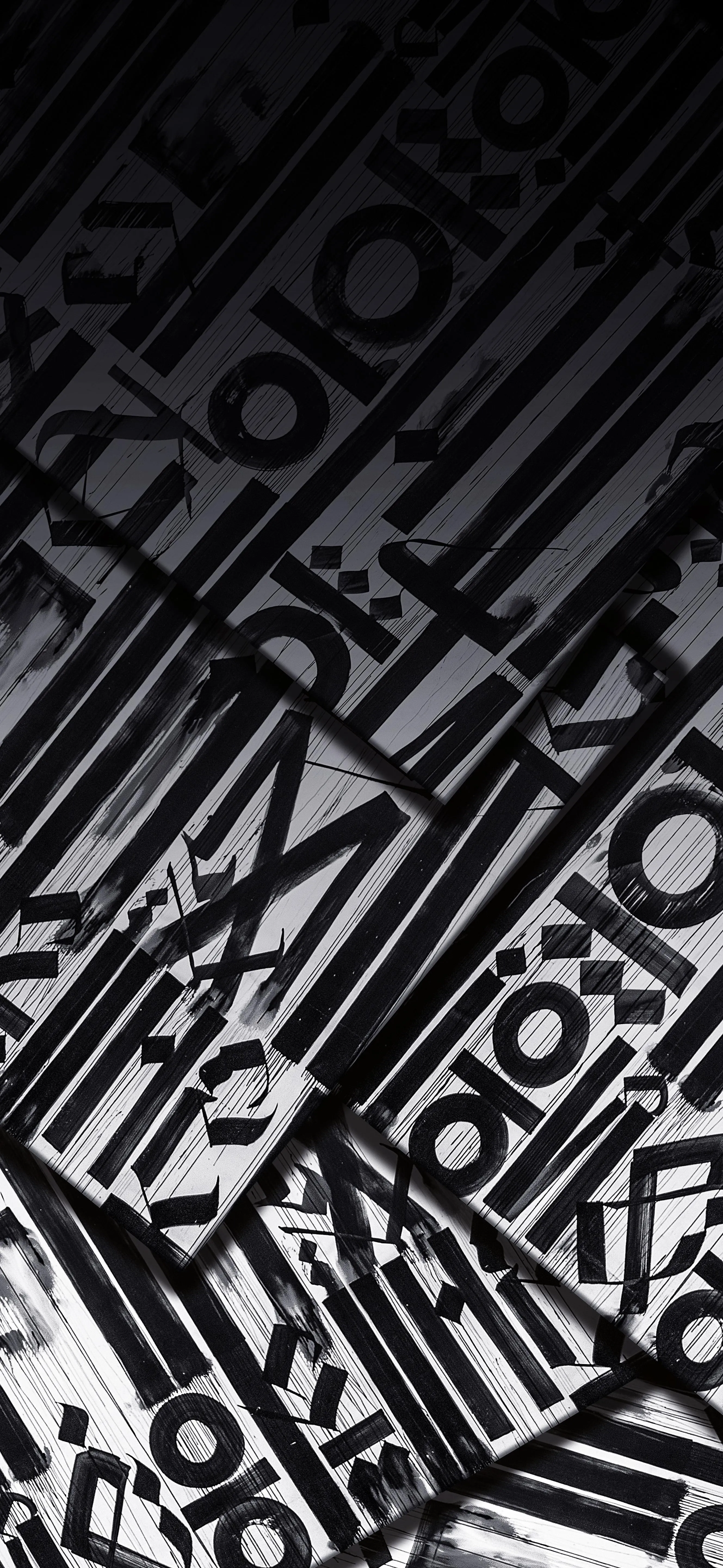 Geometric Black and Gray Pattern Background Design