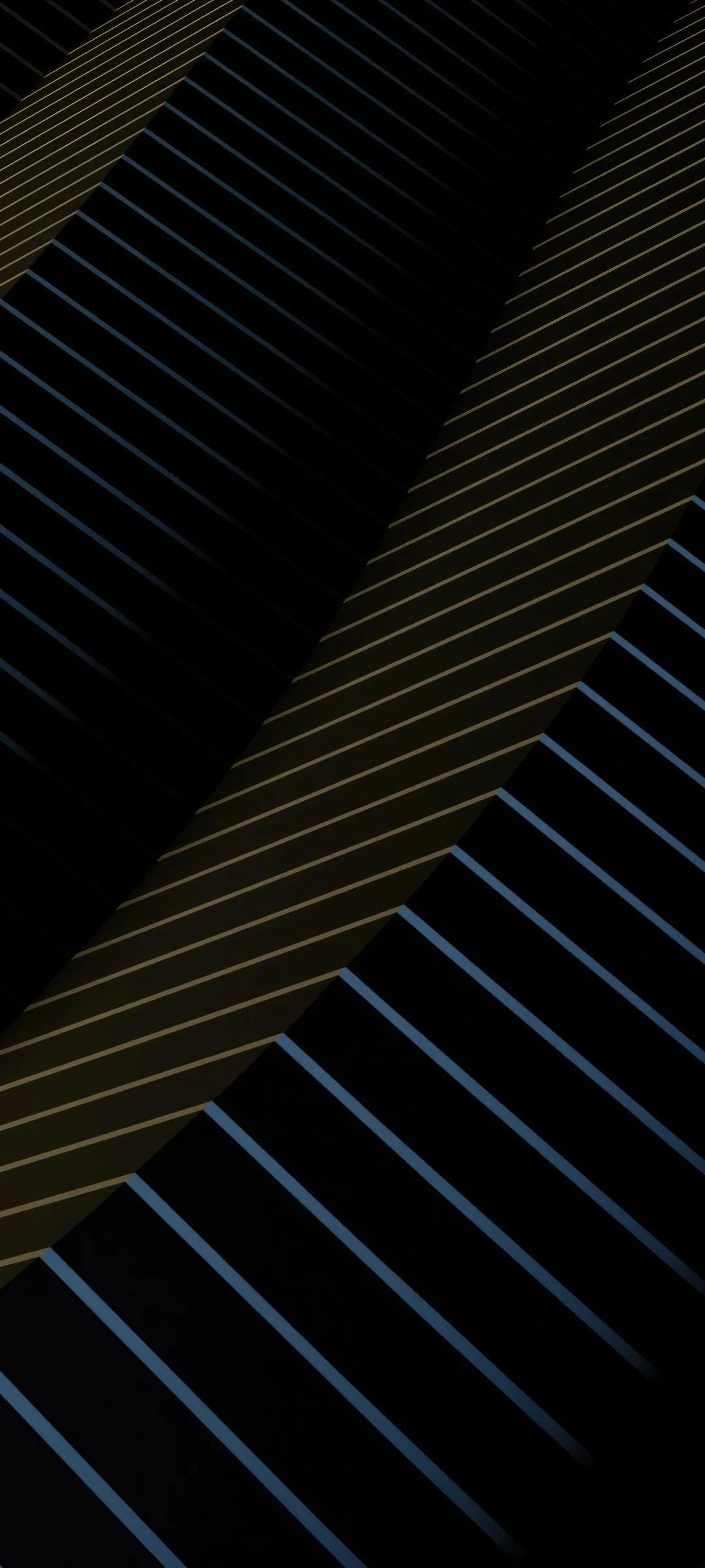 Geometric Black Gold Lines for Elegant Phone Display