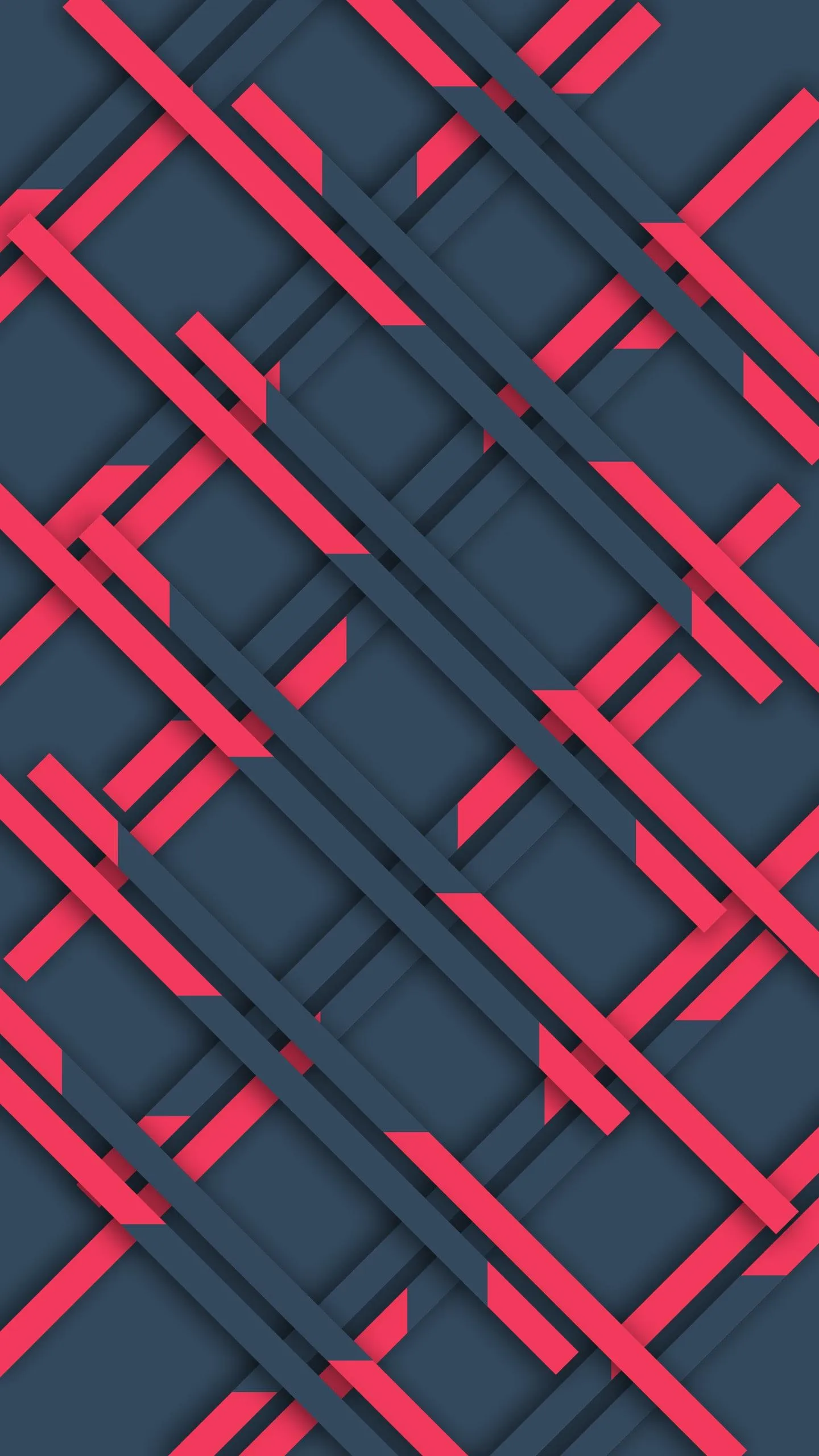 Geometric Red Lines Crossing Over Dark Textured Pattern