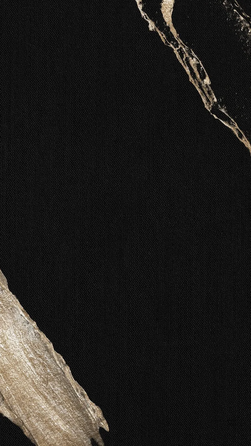 Golden Black Marble Texture Design for iPhone 15 Pro