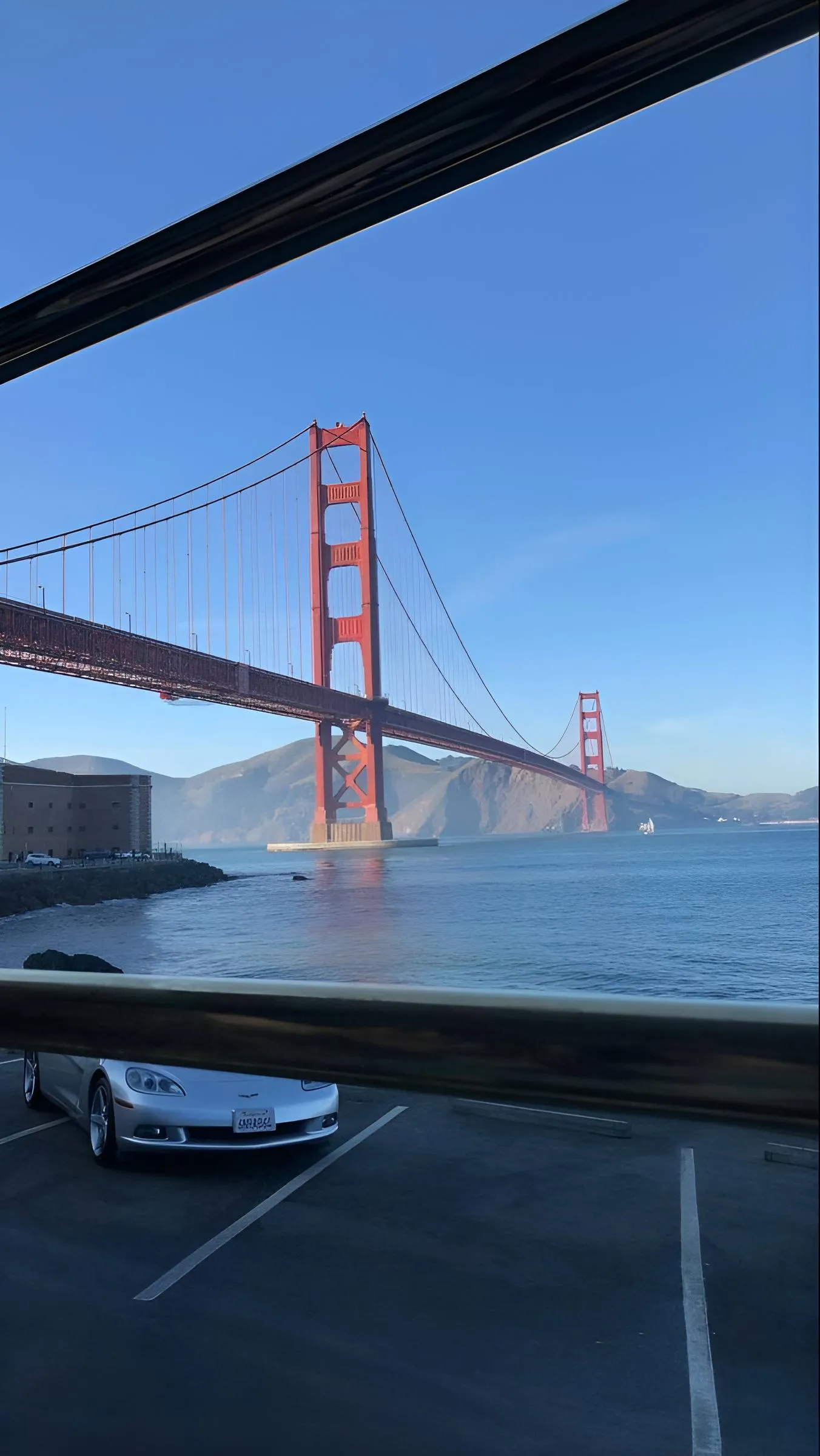Golden Gate Bridge Scenic Sunset free Mobile Wallpaper
