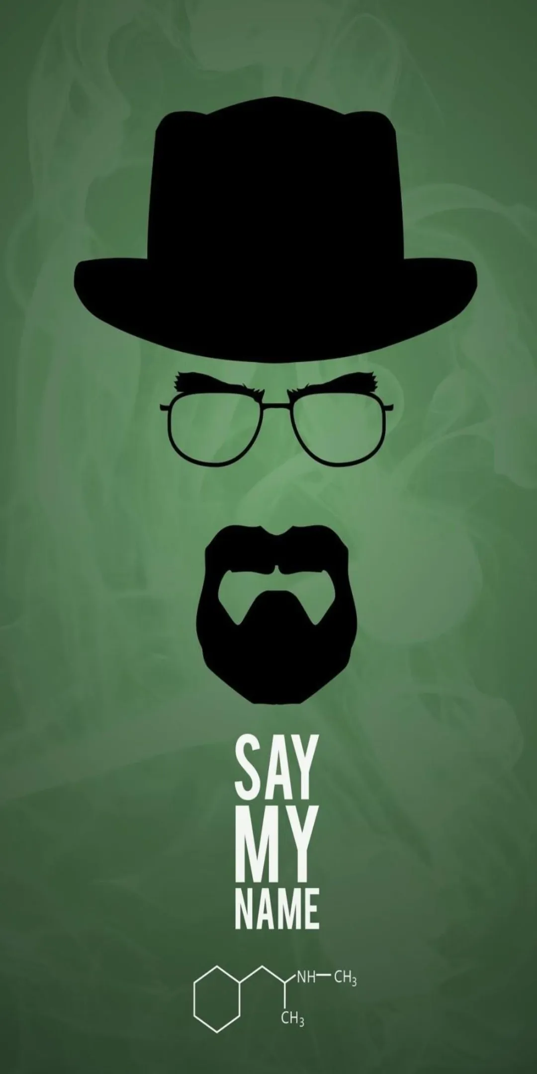 Green Hat Iconic Poster Design for Pixel 9 Pro Wallpaper